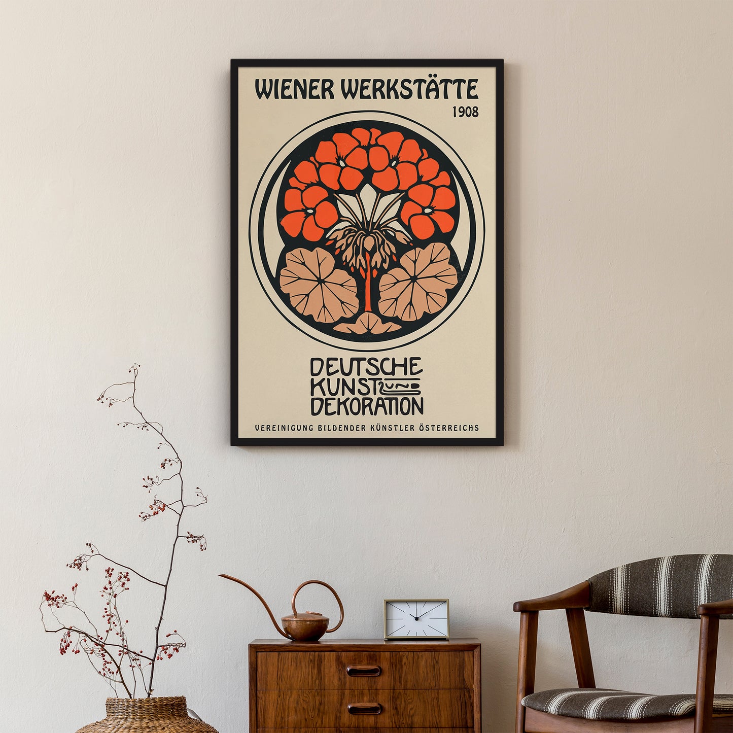 Wiener Werkstätte 1908 Poster