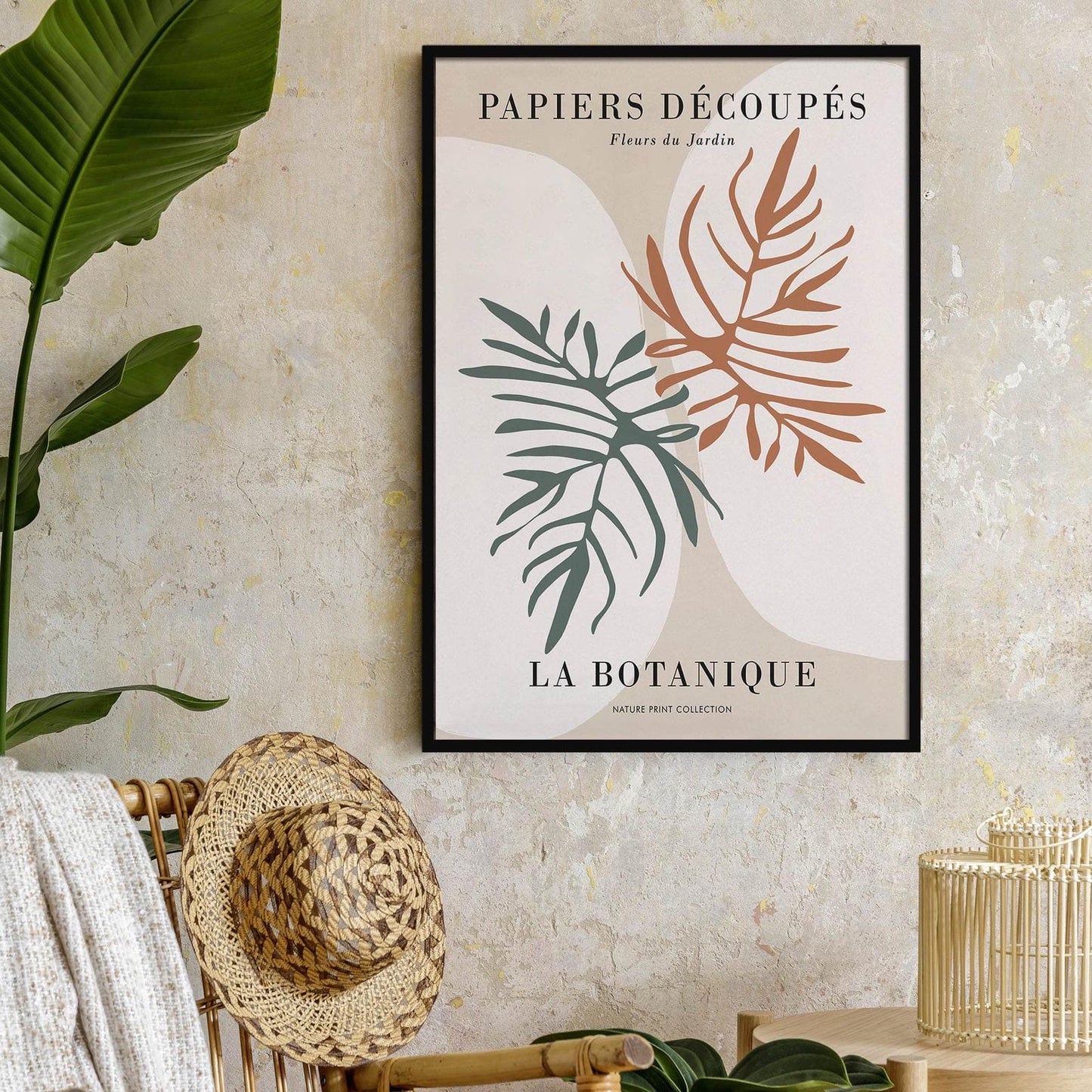 Beige La Botanique Poster - HypeSheriff Europe
