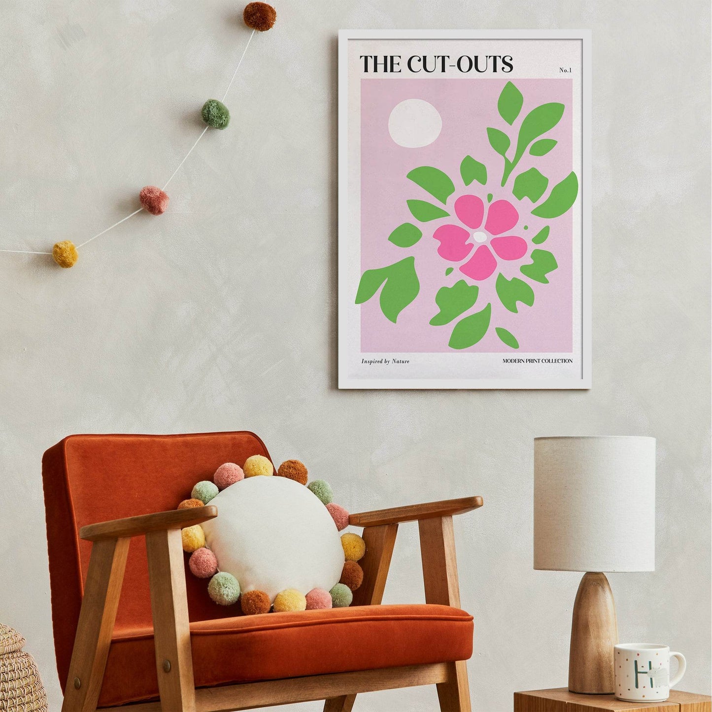 Pink Flower Poster - HypeSheriff Europe