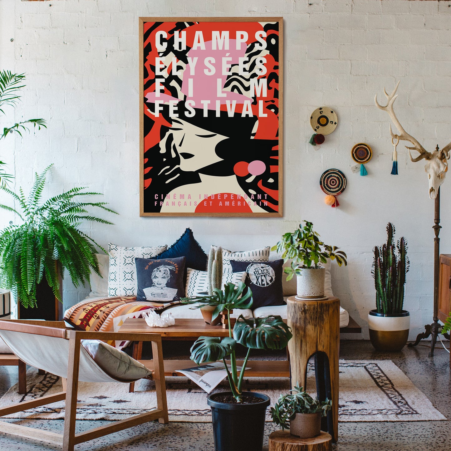 Retro Champs Elysees Film Festival Poster