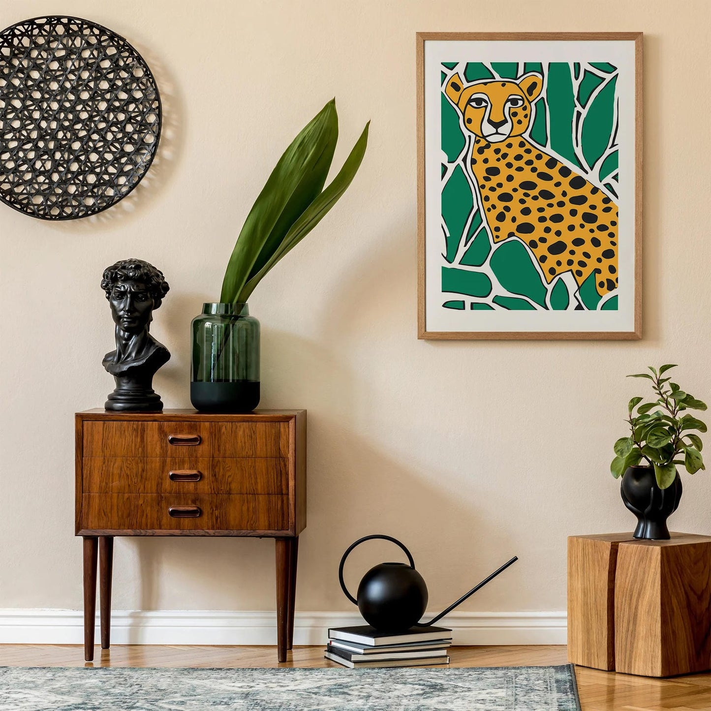 Jungle Cheetah Poster