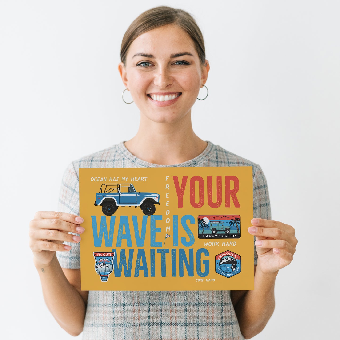 Your Wave is Waiting Travel Print