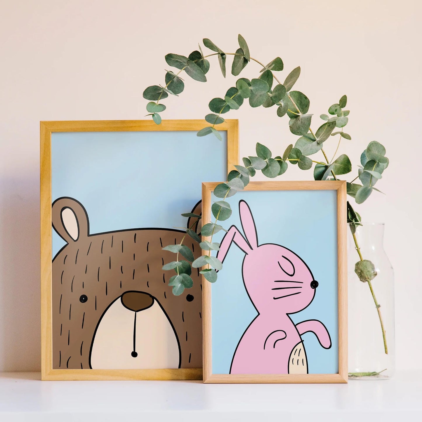 Pink Rabbit Poster - HypeSheriff Europe