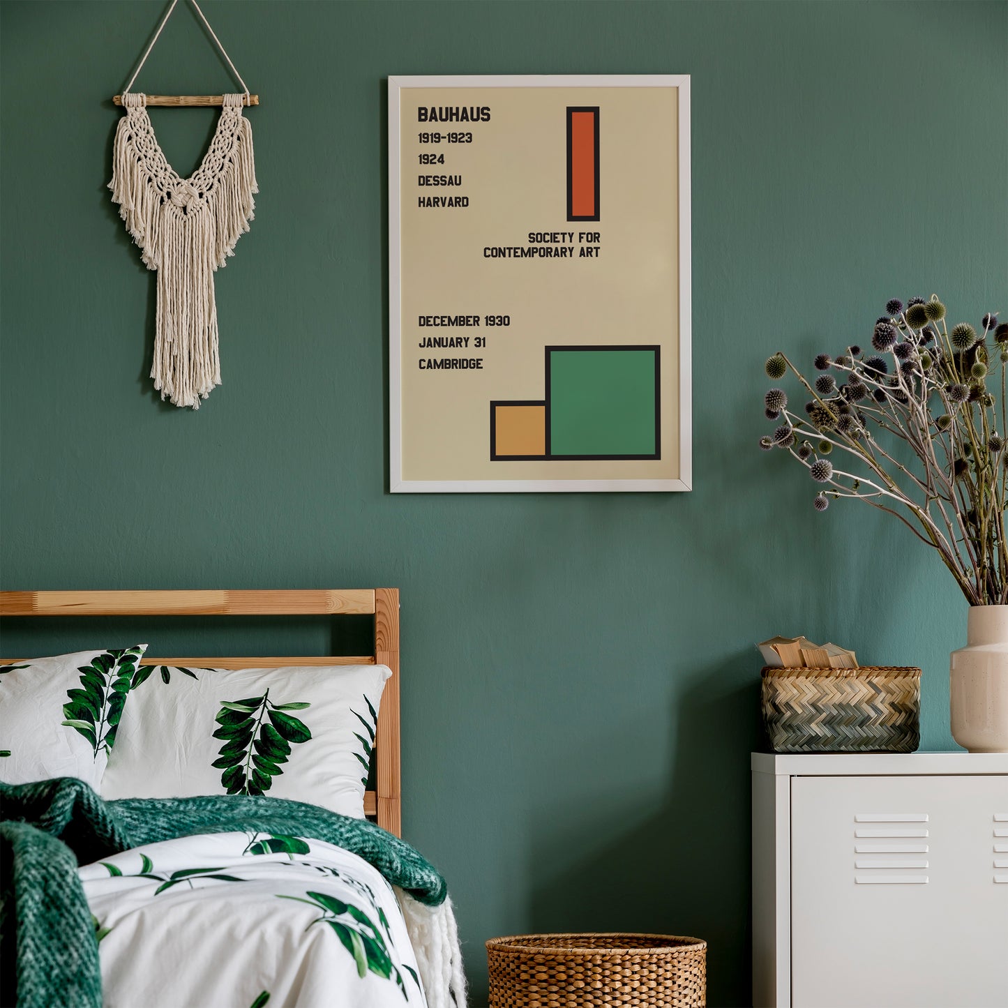 Contemporary Bauhaus Exhibition Poster