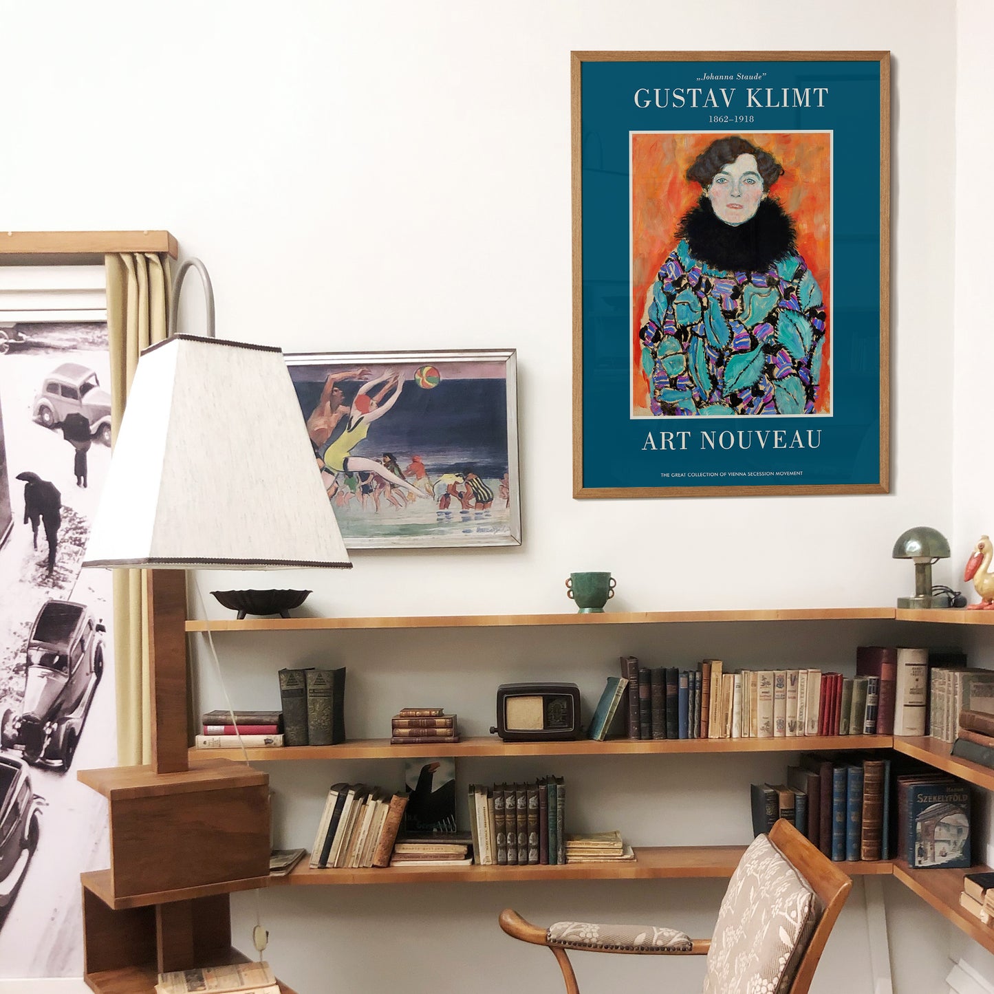 G. Klimt, Johanna Staude Poster