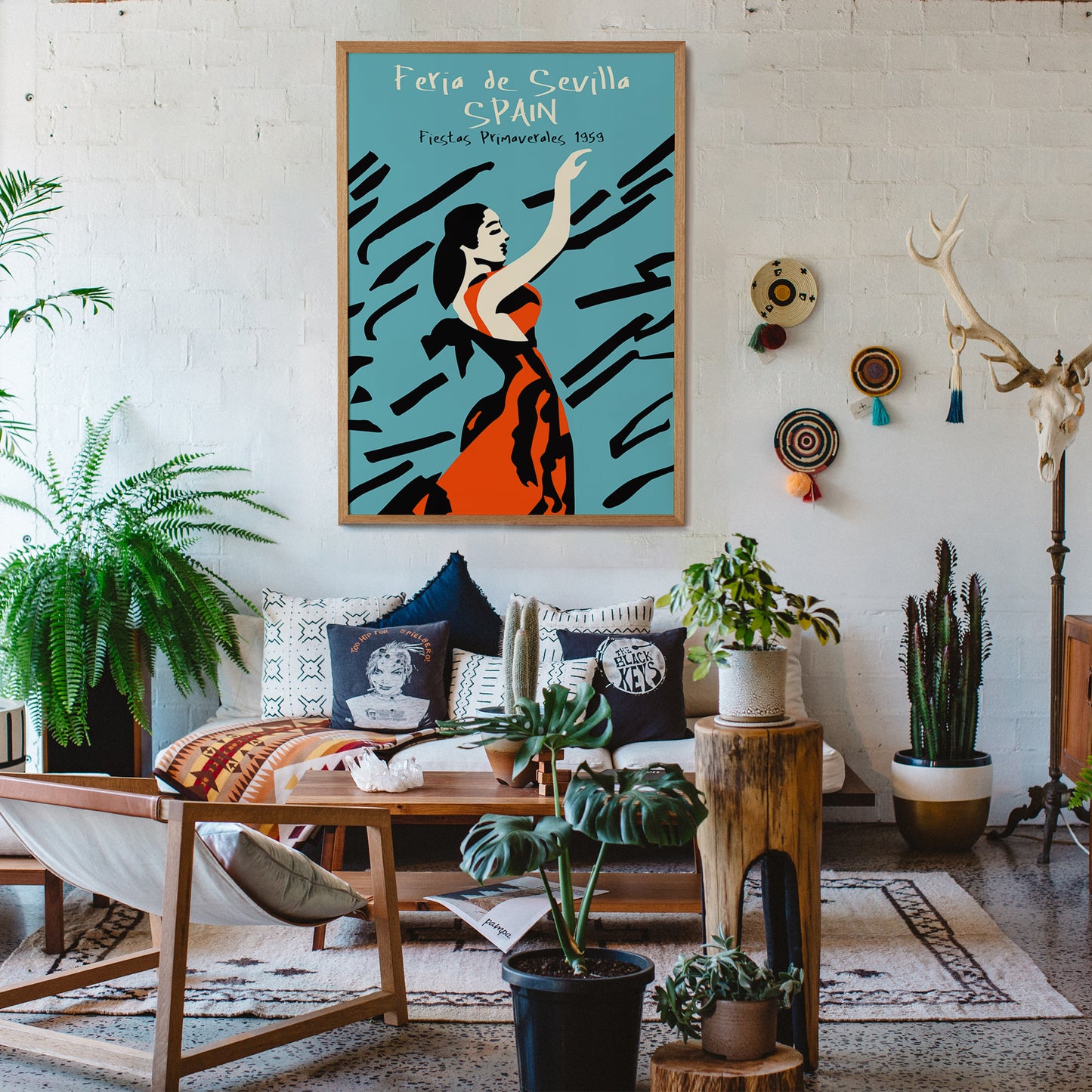 Spain Feria de Sevilla 1959 Poster