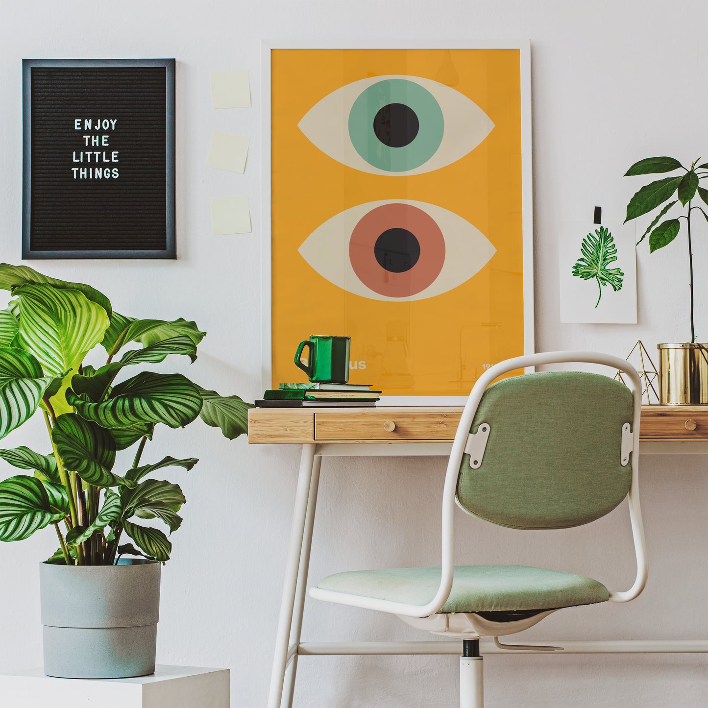 Minimalist Bauhaus 1919 Poster