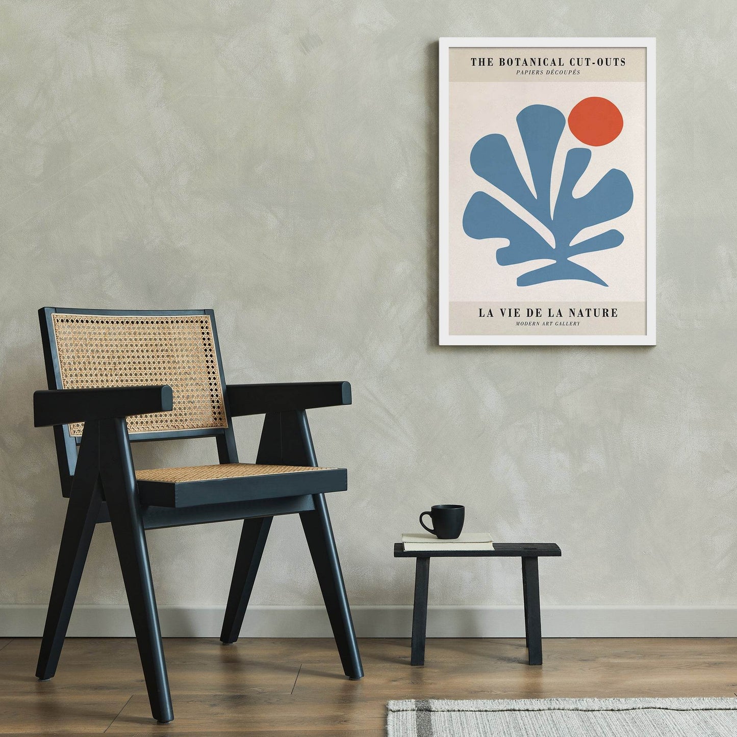 Floral Papiers Découpés Art Print - HypeSheriff Europe