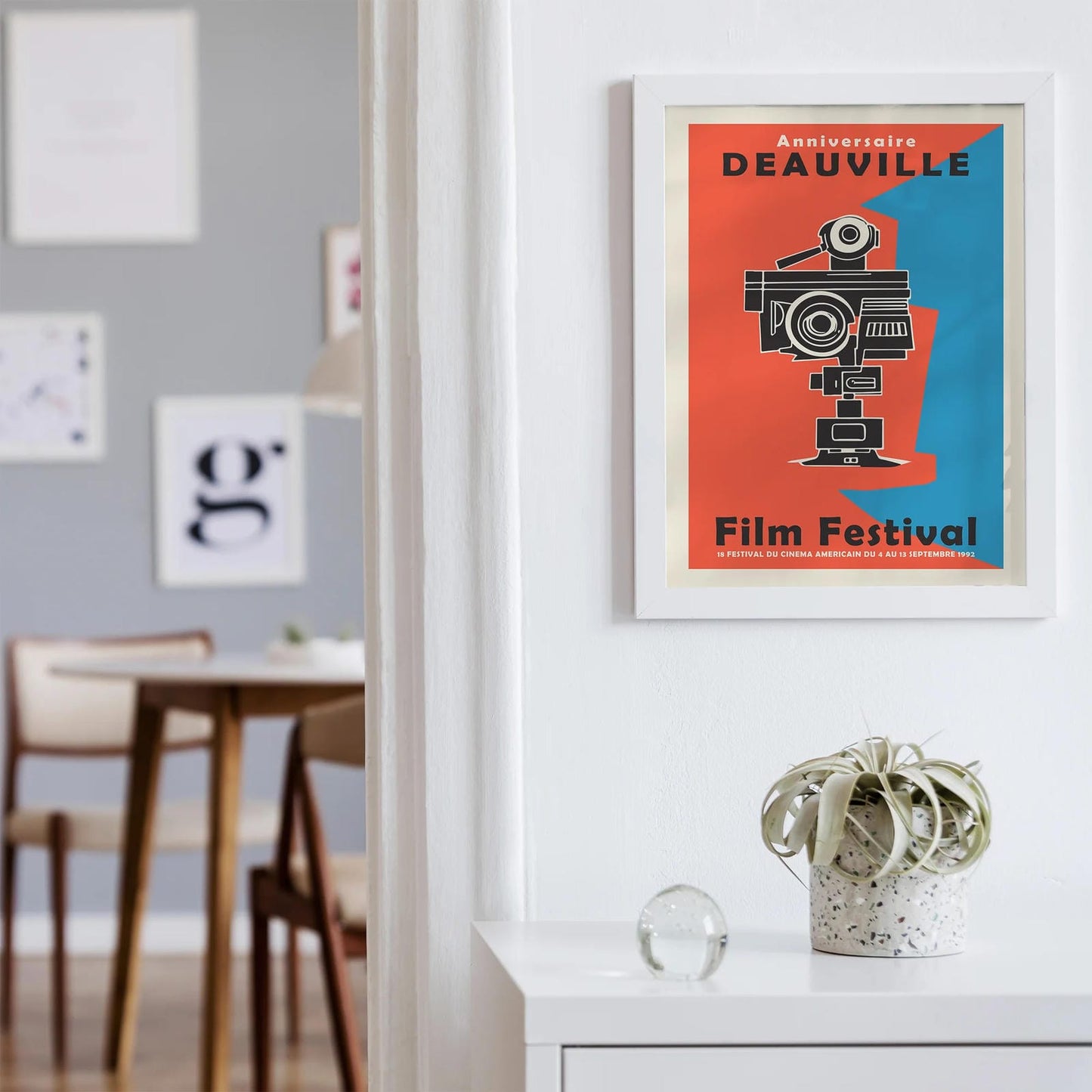Deauville Film Festival Retro Poster