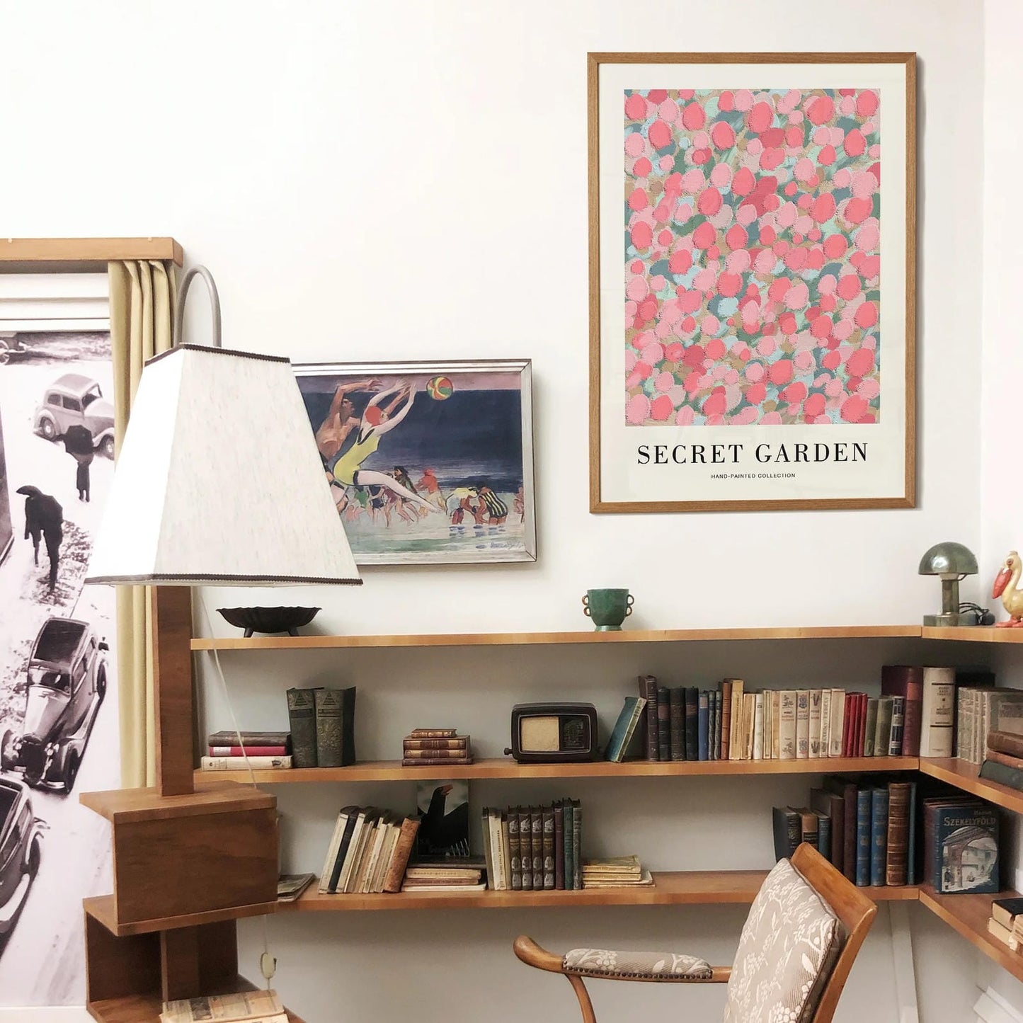 Spring Secret Garden Artistic Painted Poster