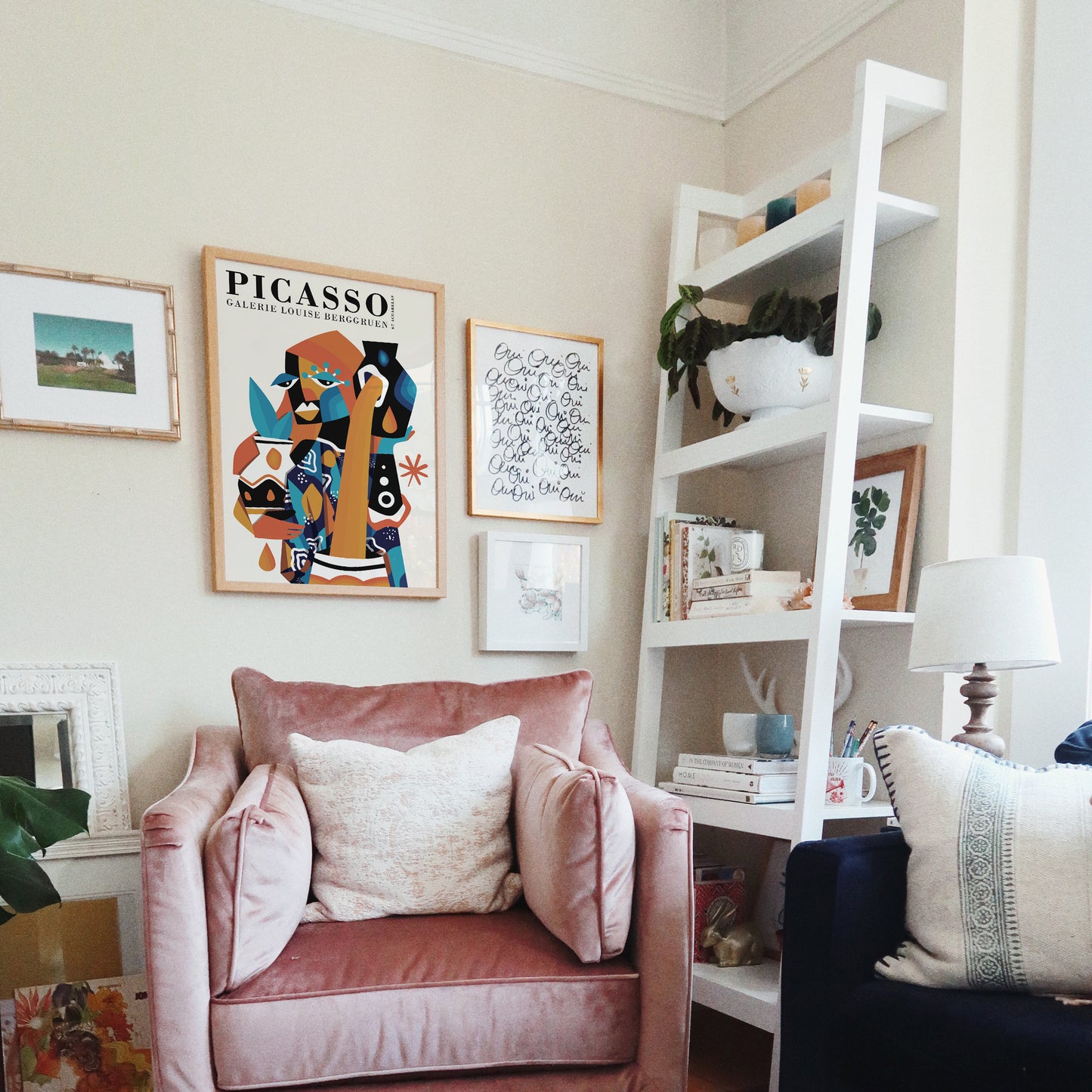 Picasso Cubism Woman Poster