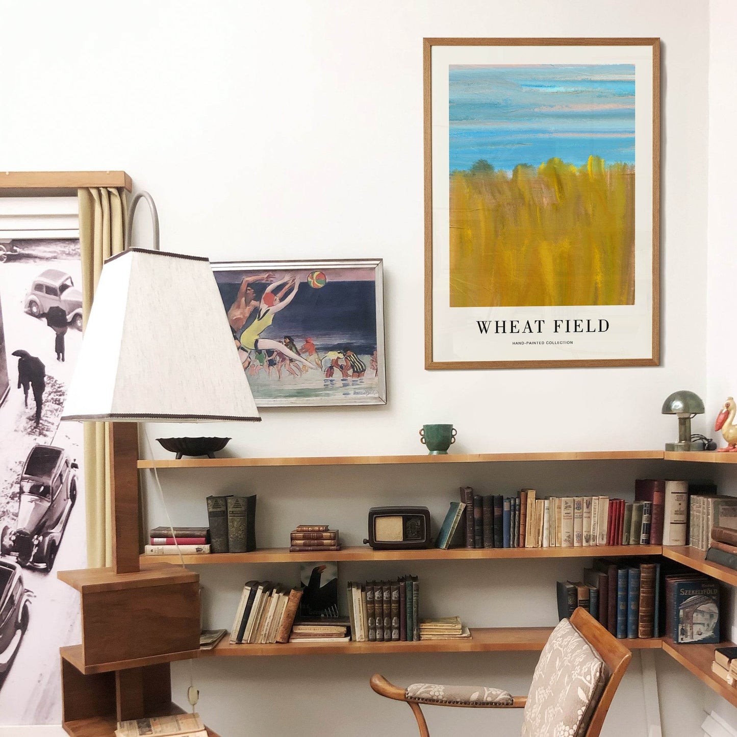 Wheat Field Acrylic Painted Print - HypeSheriff Europe