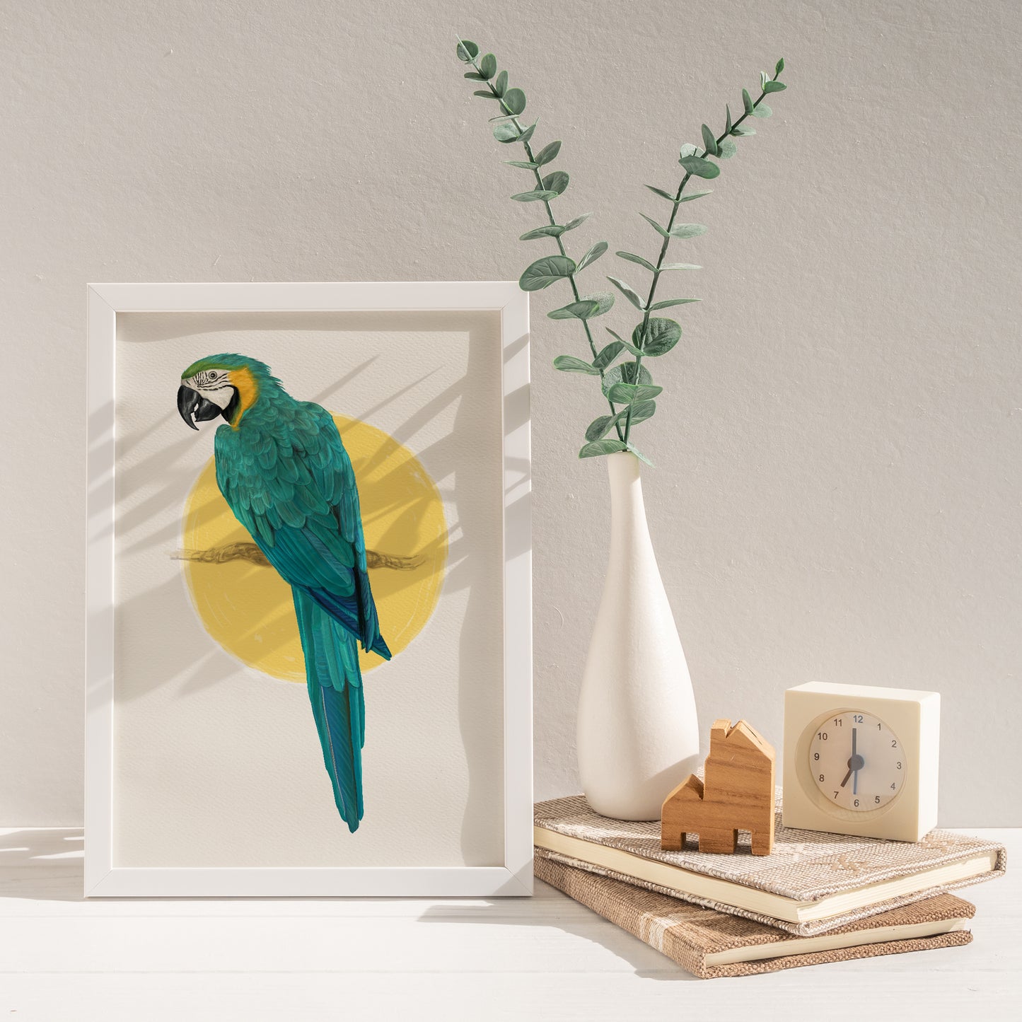 Tropical Parrot Print