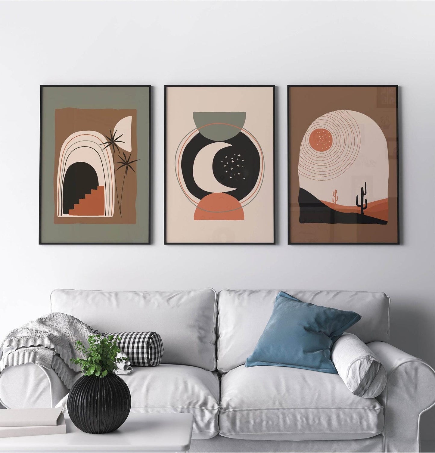 Set of 3 Bohemian Prints - HypeSheriff Europe