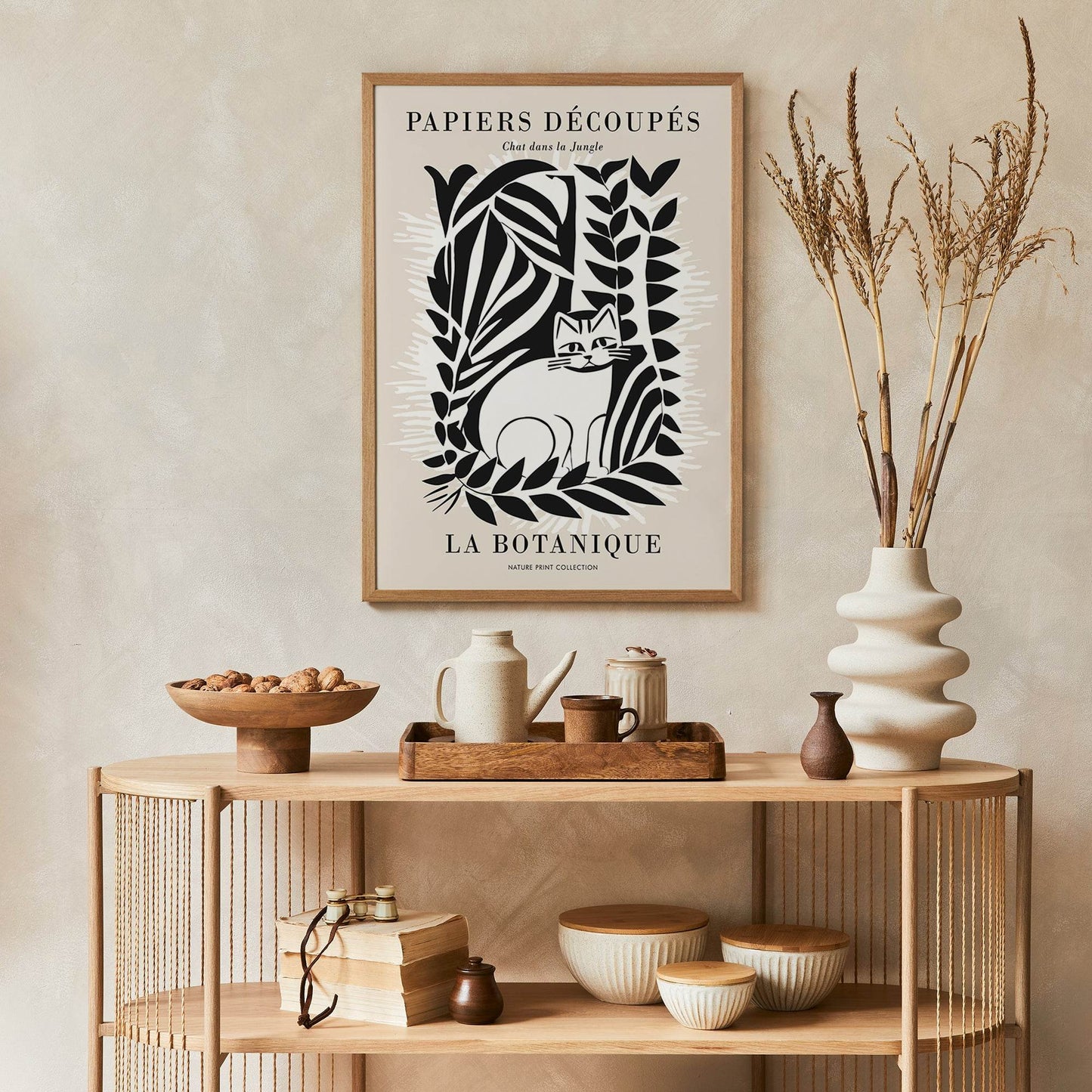 Cat in the Jungle Poster - HypeSheriff Europe