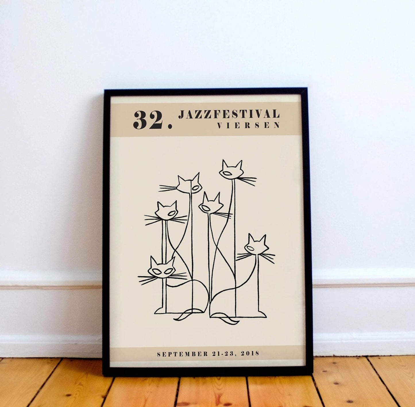 Viersen Jazz Festival Poster - HypeSheriff Europe