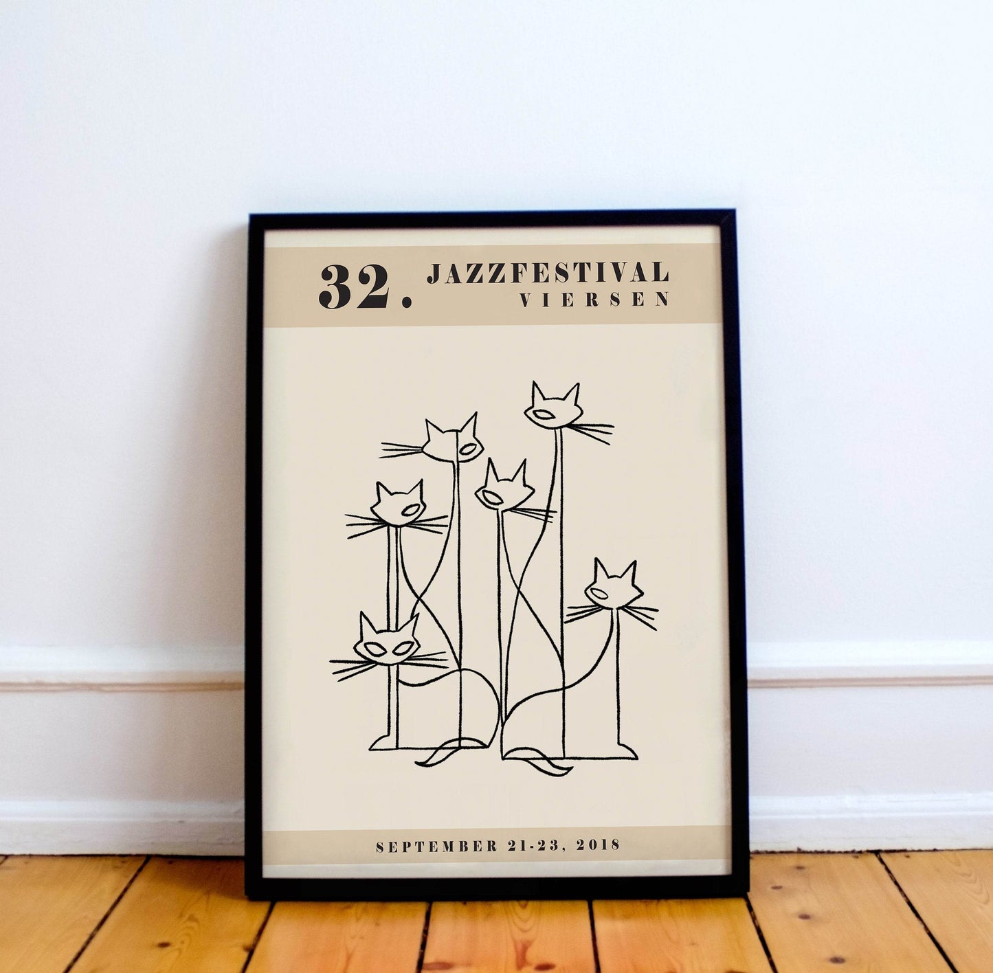 Viersen Jazz Festival Poster - HypeSheriff Europe