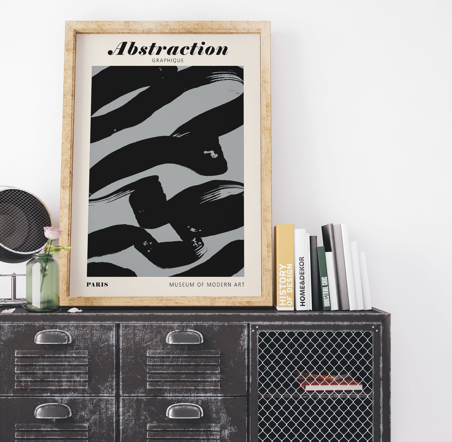 Abstraction Grafique Poster