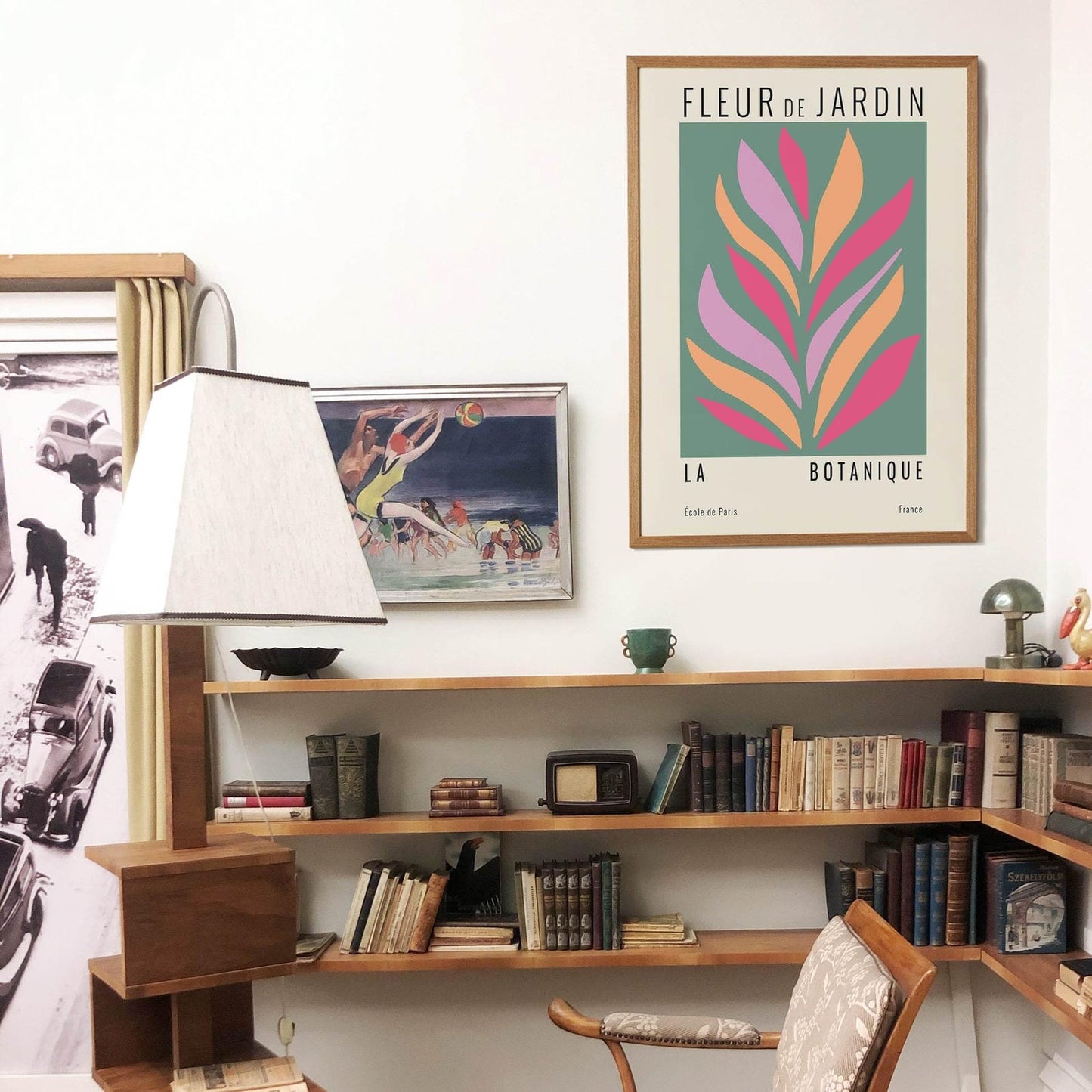 Modern Fleur de Jardin Poster - HypeSheriff Europe
