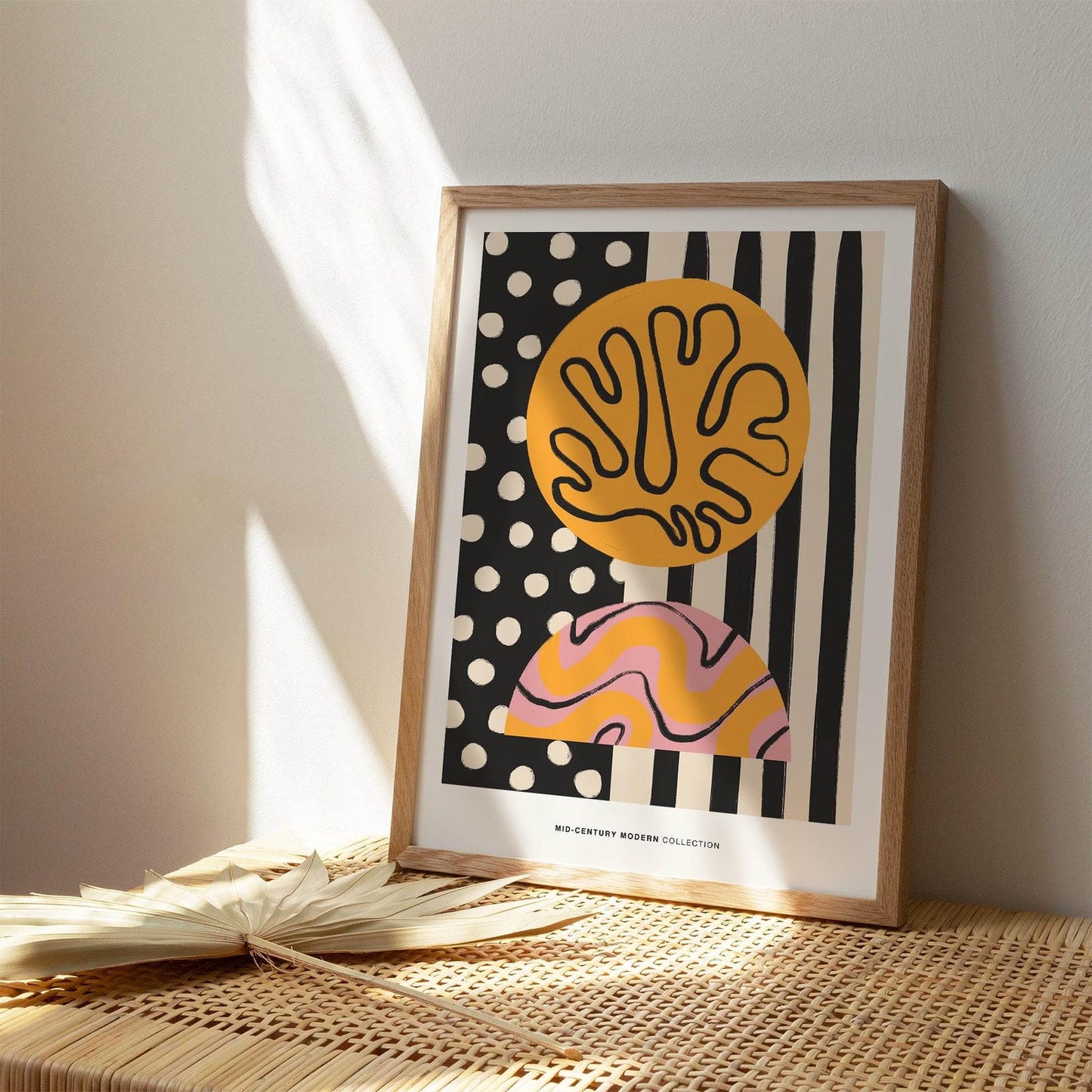 Mid Century Modern Composition Poster - HypeSheriff Europe