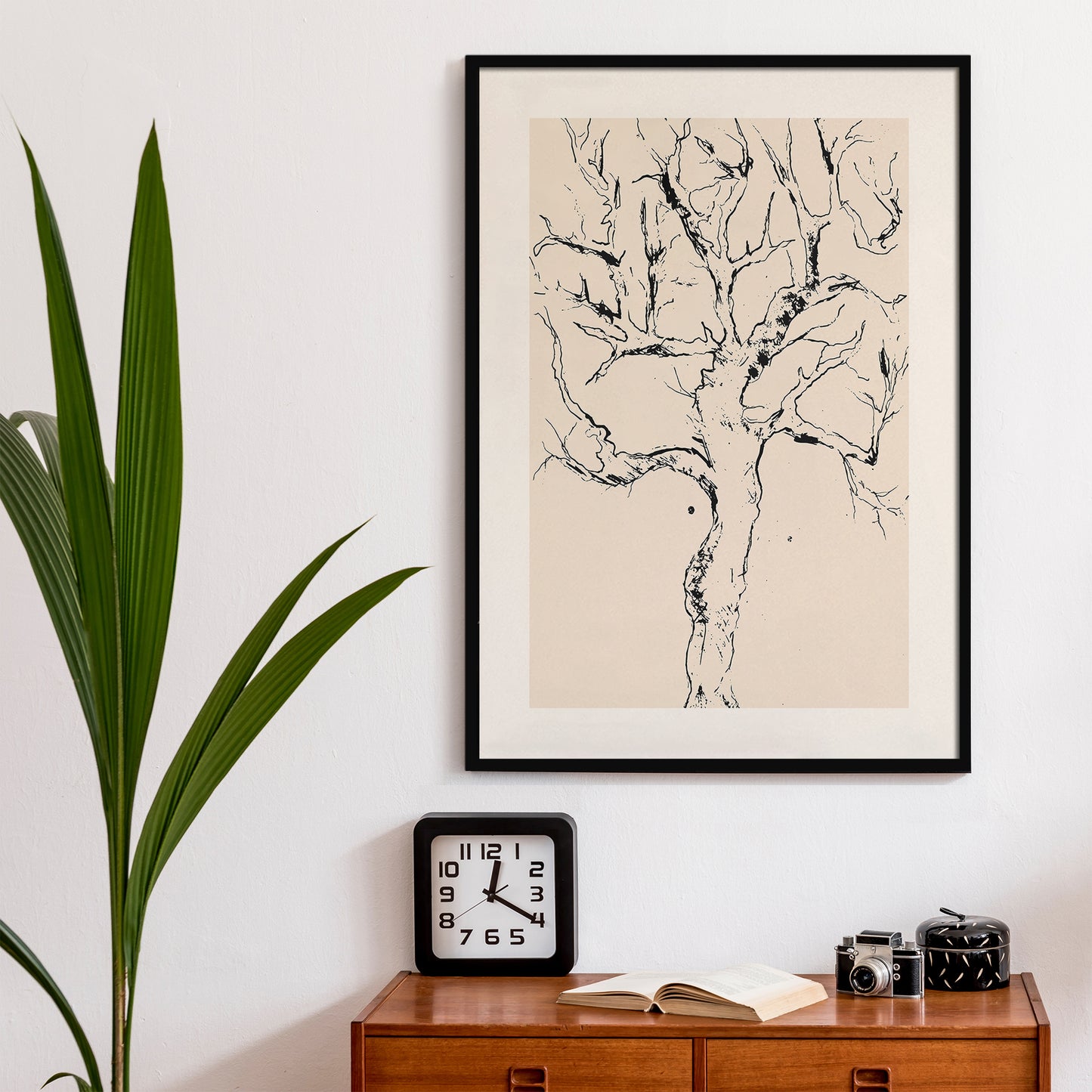 Handdrawn Tree Poster