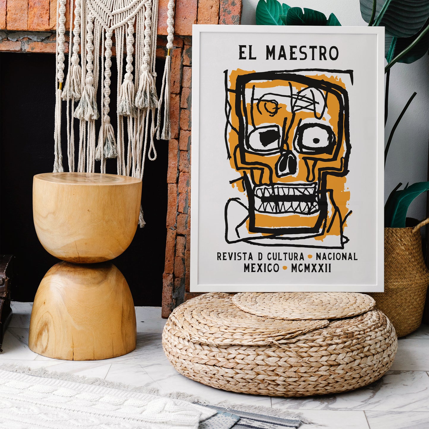 El Maestro Mexican Art Exhibition Poster