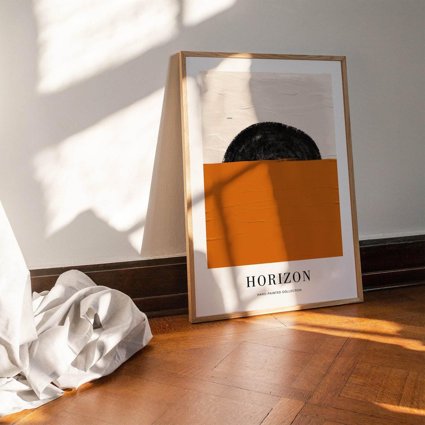 Horizon Abstract Modern Sun Poster - HypeSheriff Europe