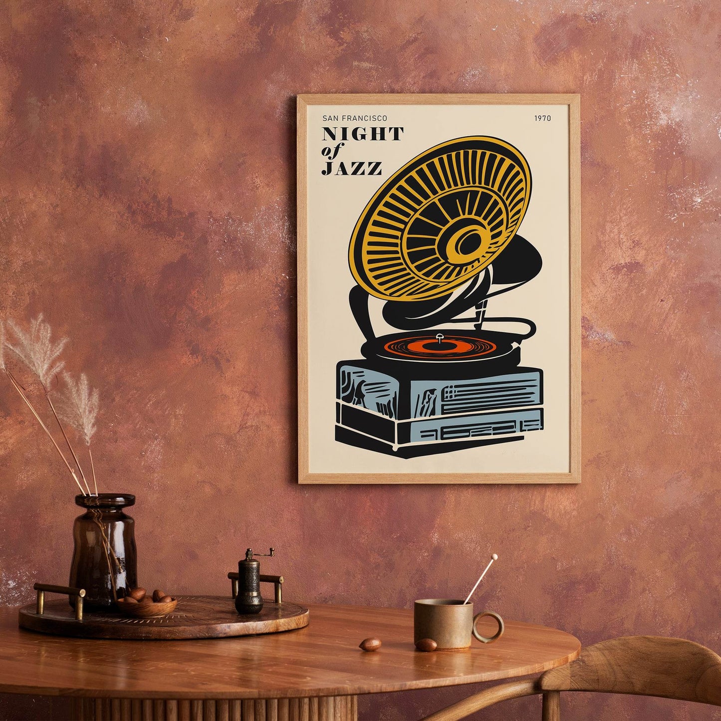 San Francisco Night of Jazz Poster - HypeSheriff Europe