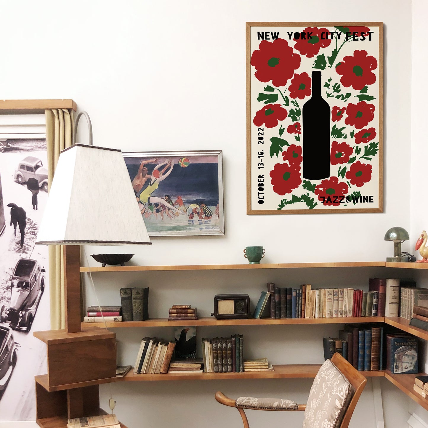 New York Jazz&Wine Fest Poster