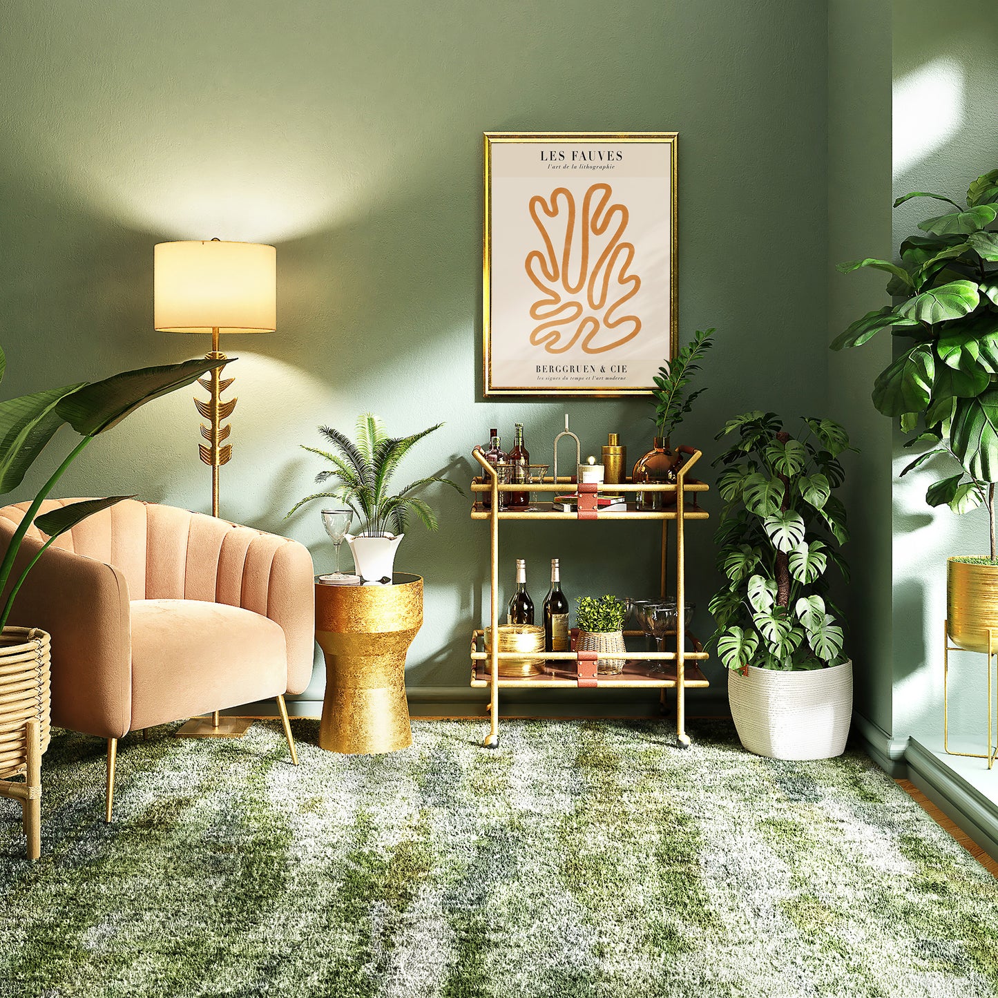 Les Fauves Botanical Poster