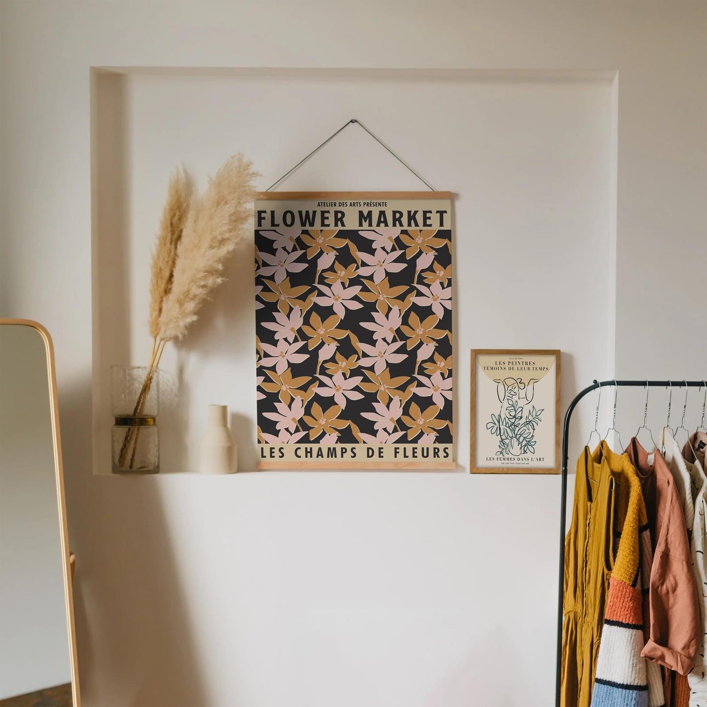 Flower Market Poster