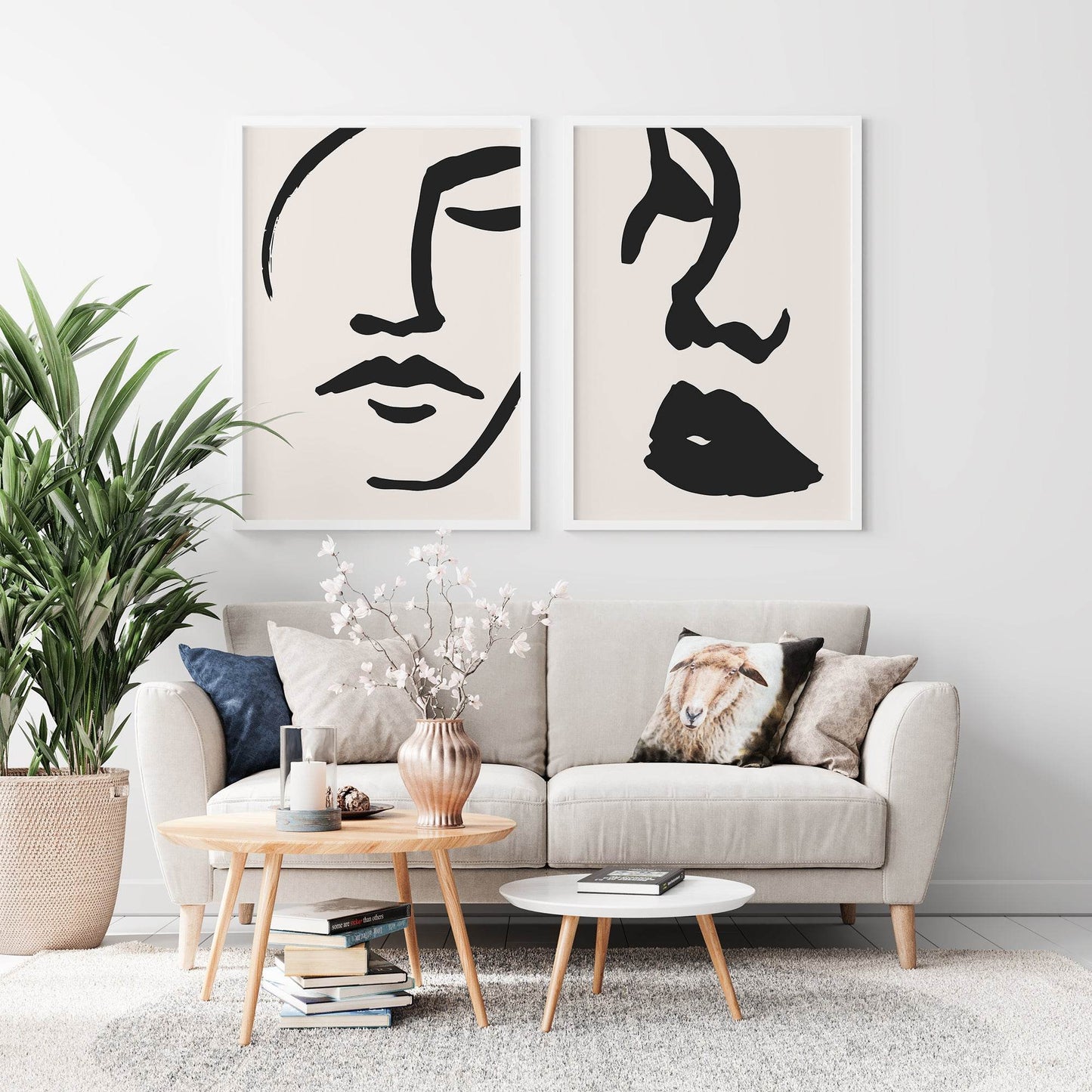 Set of 2 Women Prints - HypeSheriff Europe