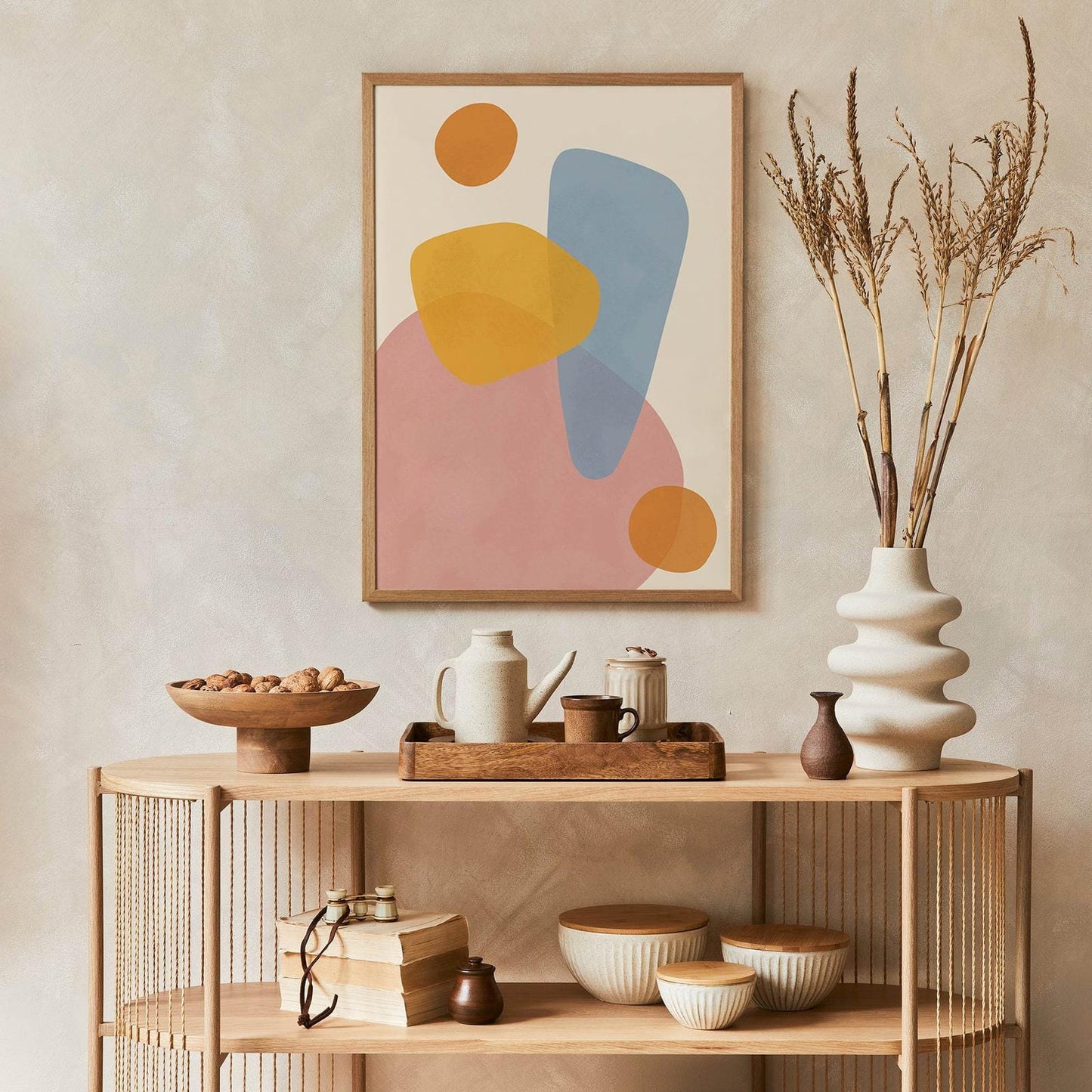 Abstract Colorful Shapes Poster - HypeSheriff Europe