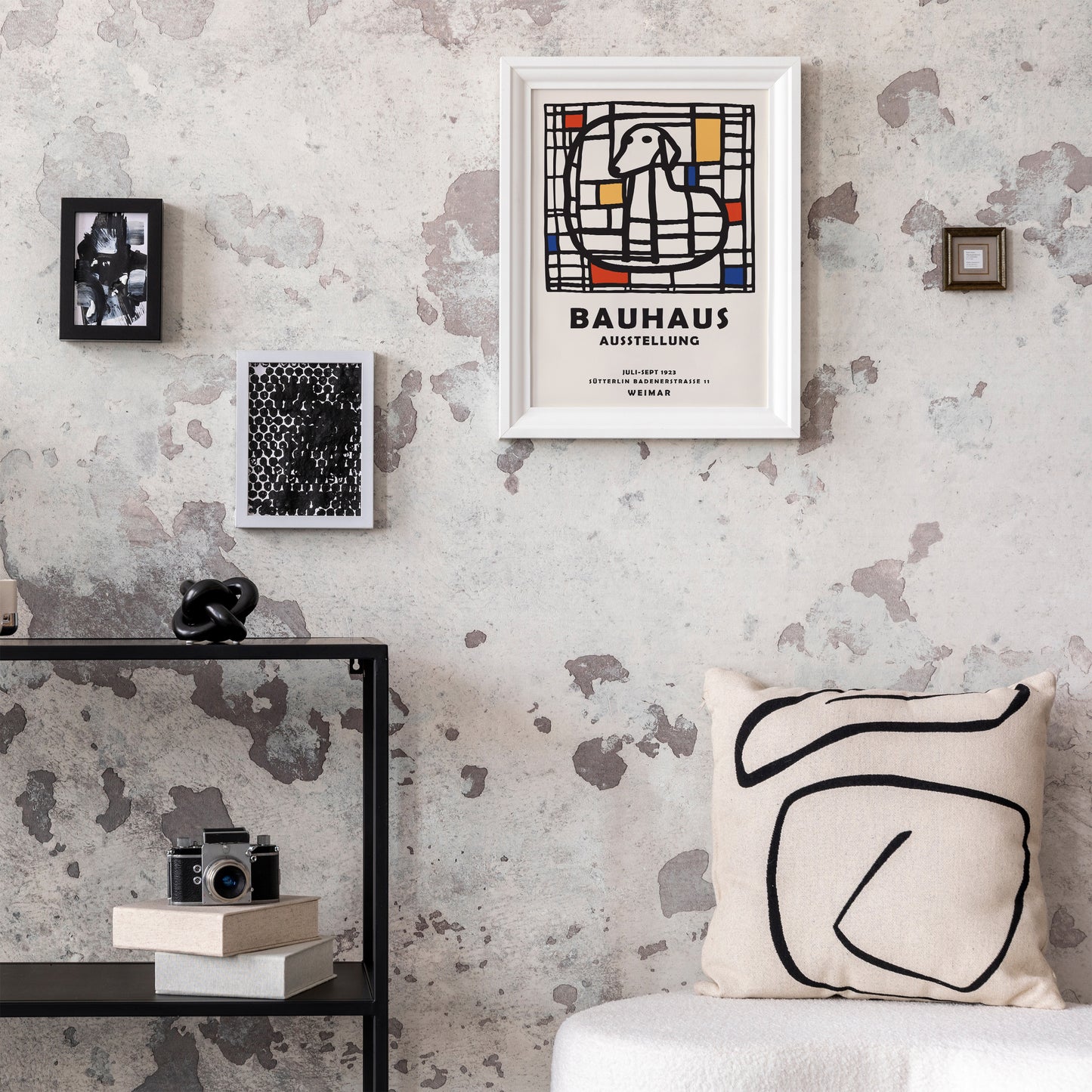 Dachshund Dog Bauhaus Poster