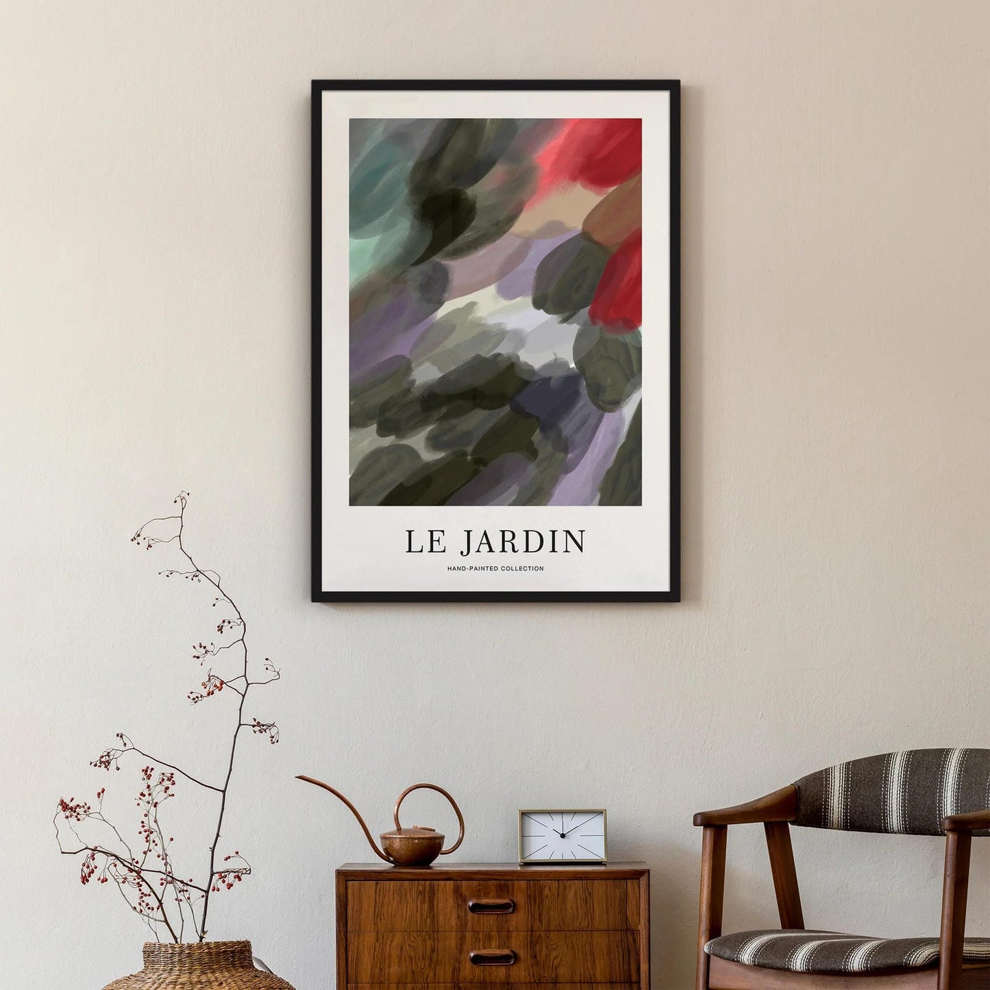 Modern Art Le Jardin Classic Poster