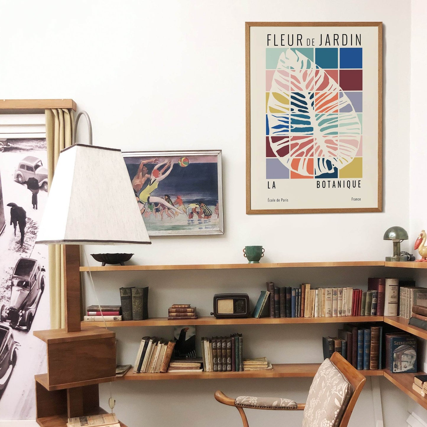 Retro Floral Art Poster - HypeSheriff Europe