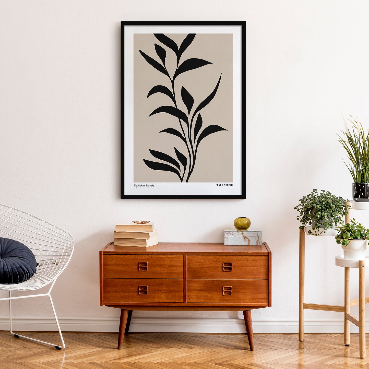 Végétation Délicate Art Print