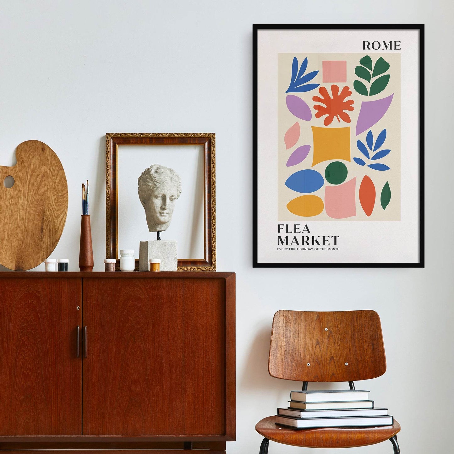 Rome Flea Market Poster - HypeSheriff Europe