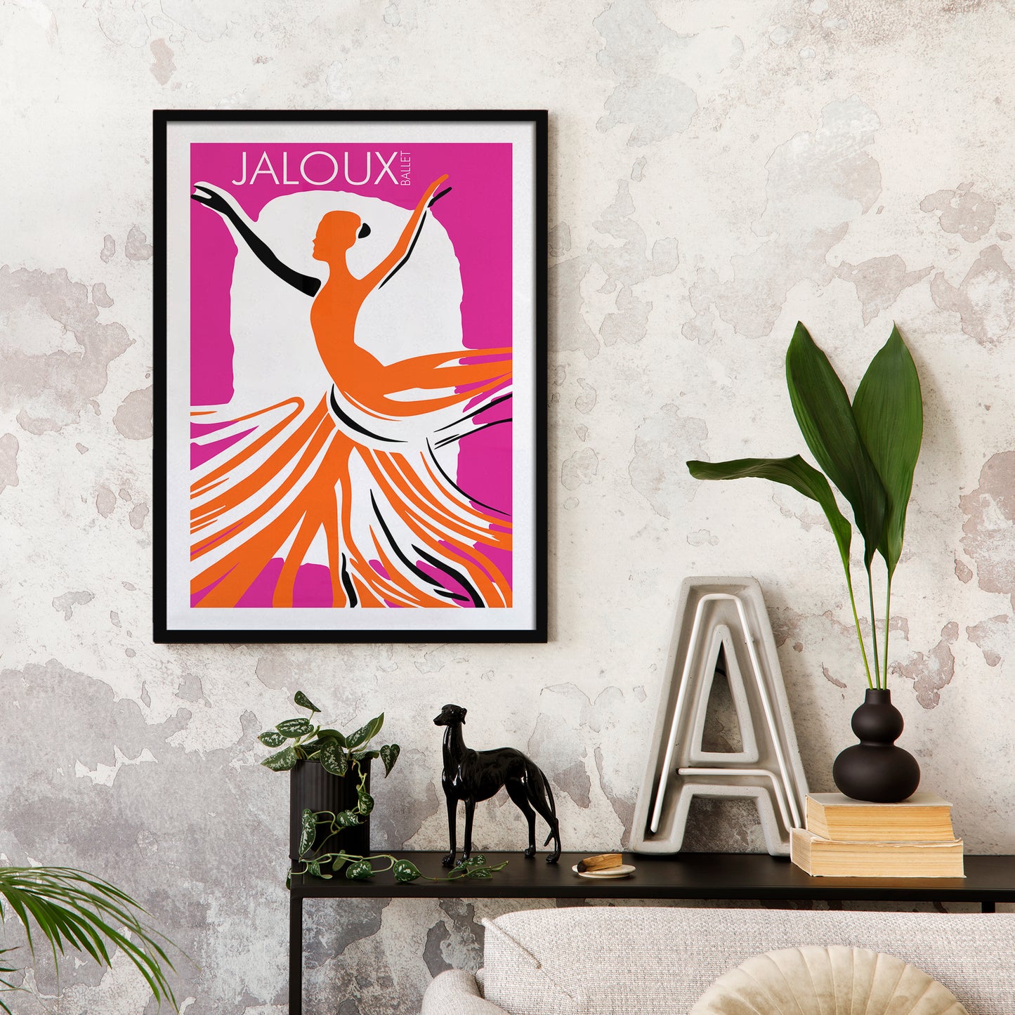 Jaloux French Ballet Art Poster
