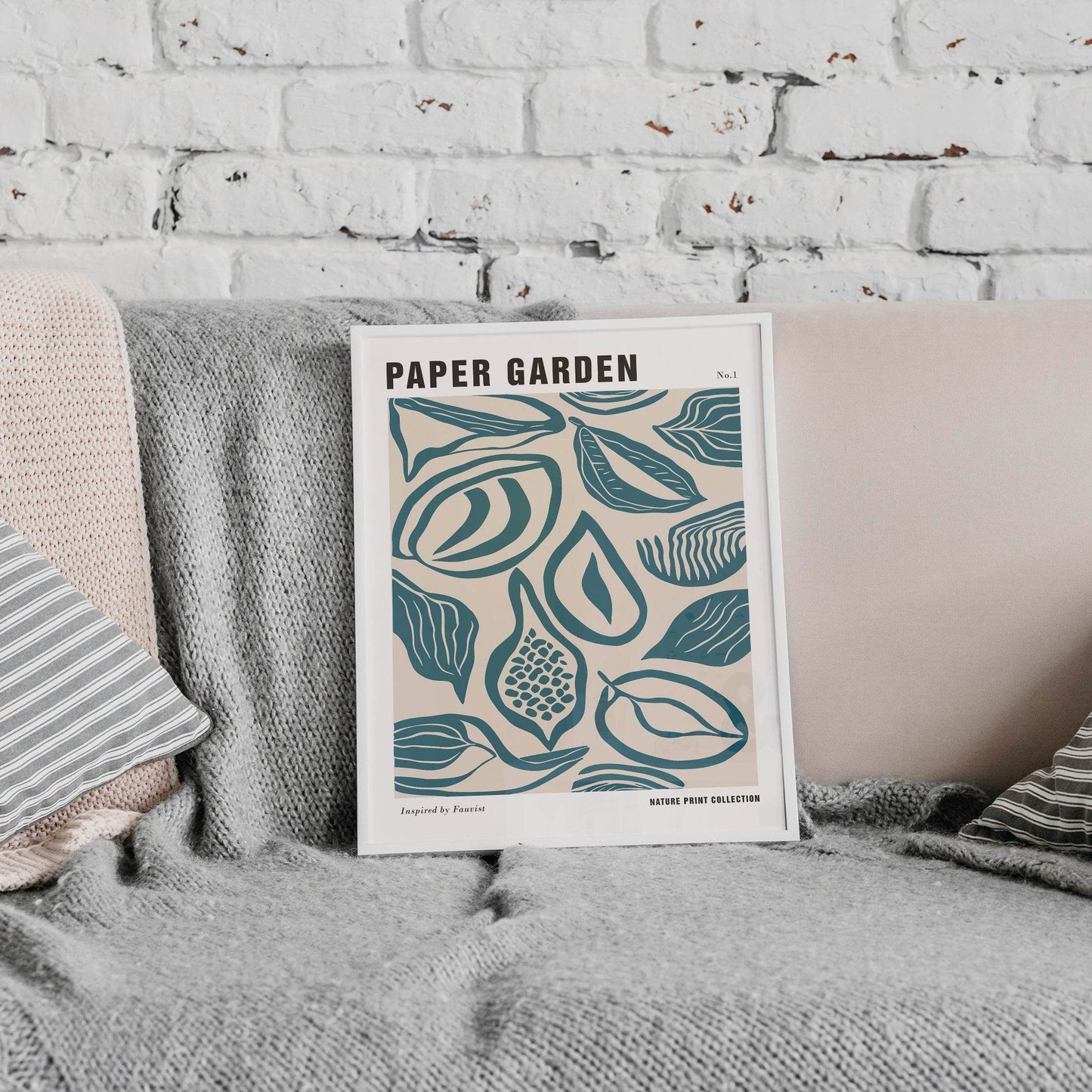 Paper Garden with Fruit Poster - HypeSheriff Europe