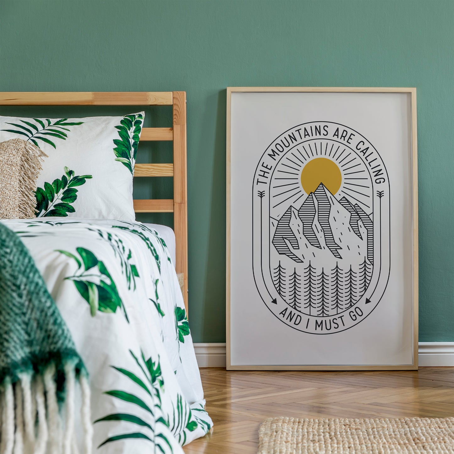 The Mountains Are Calling Poster