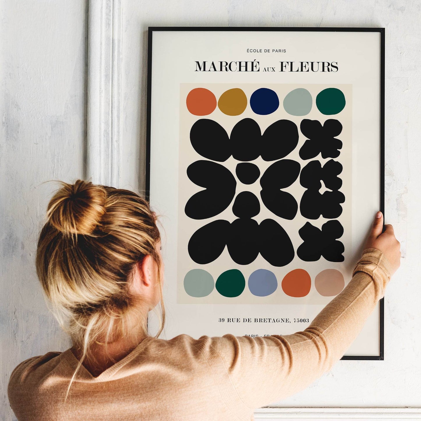 Marche aux Fleurs Paris Poster - HypeSheriff Europe