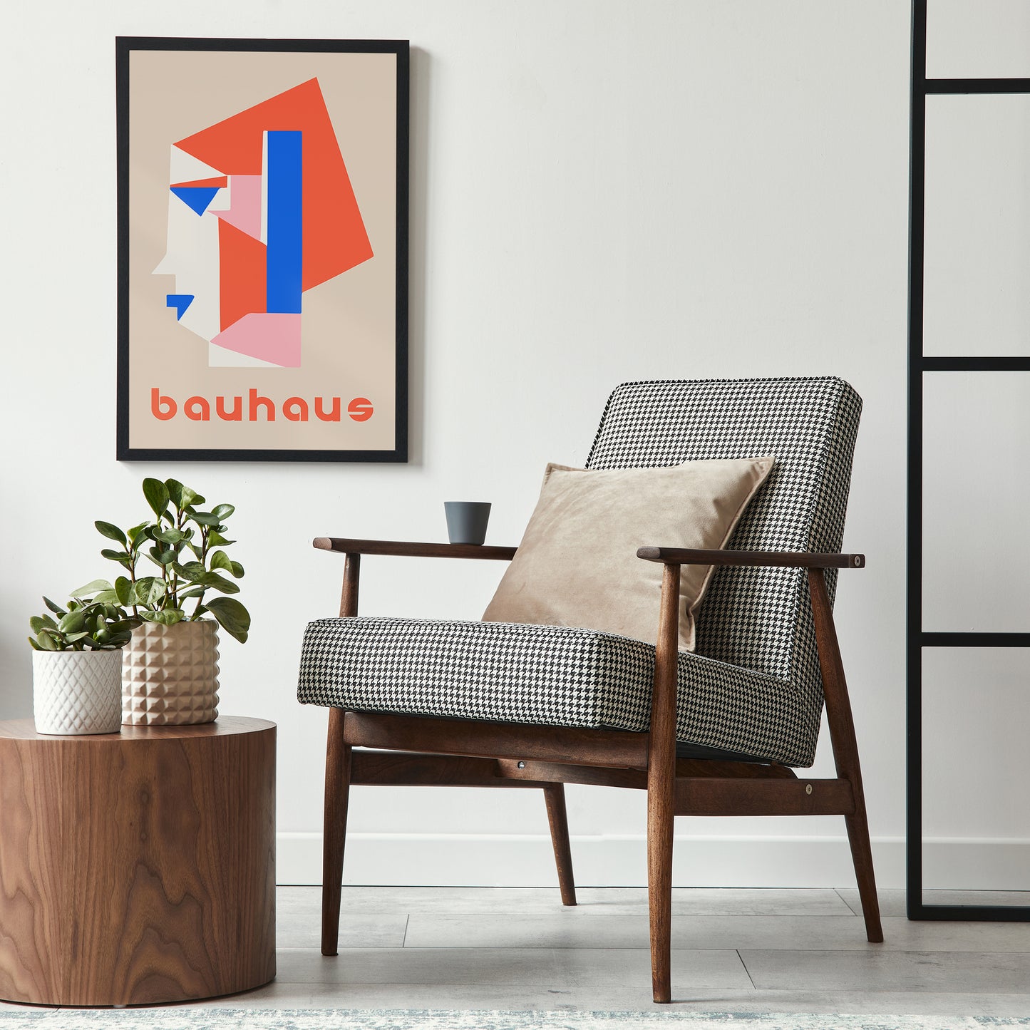 Bauhaus Woman Minimalist Poster