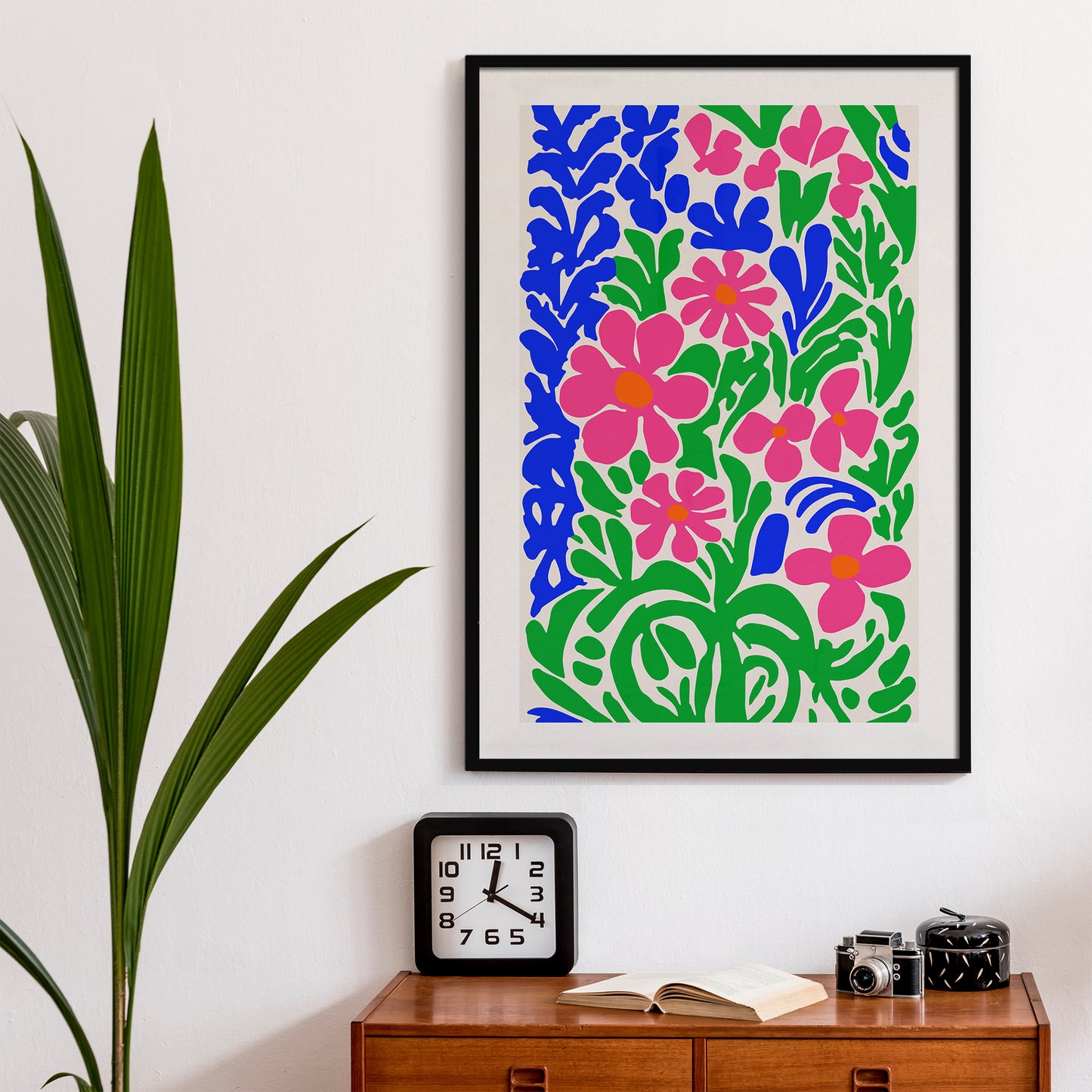 Colorful Garden Art Print
