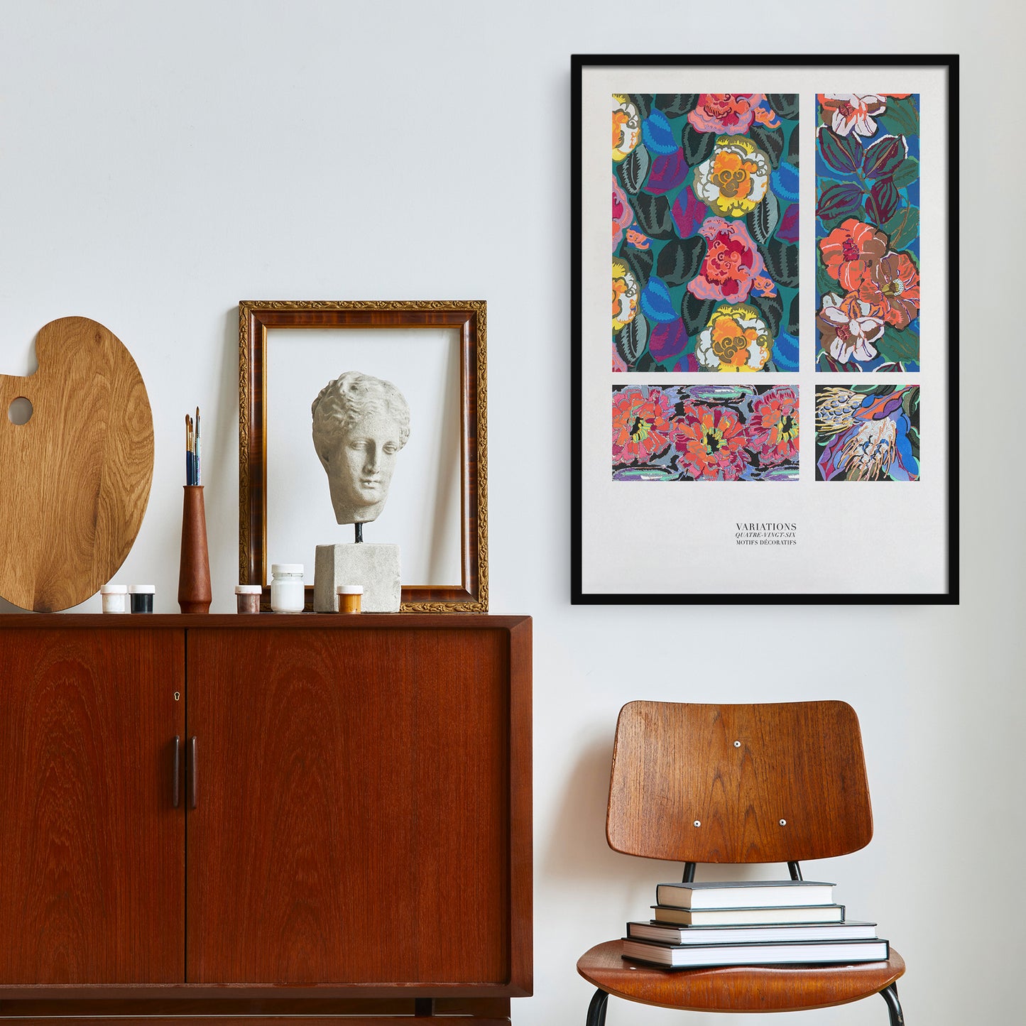 Art Deco Composition No.3 Poster