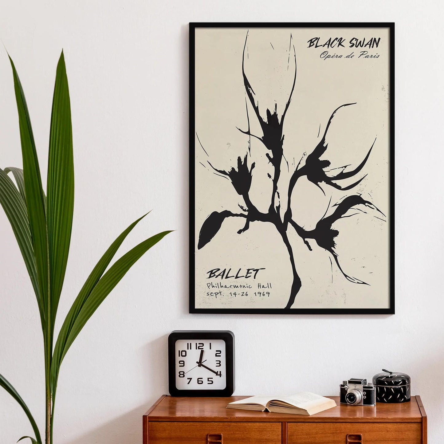 Black Swan Ballet Poster