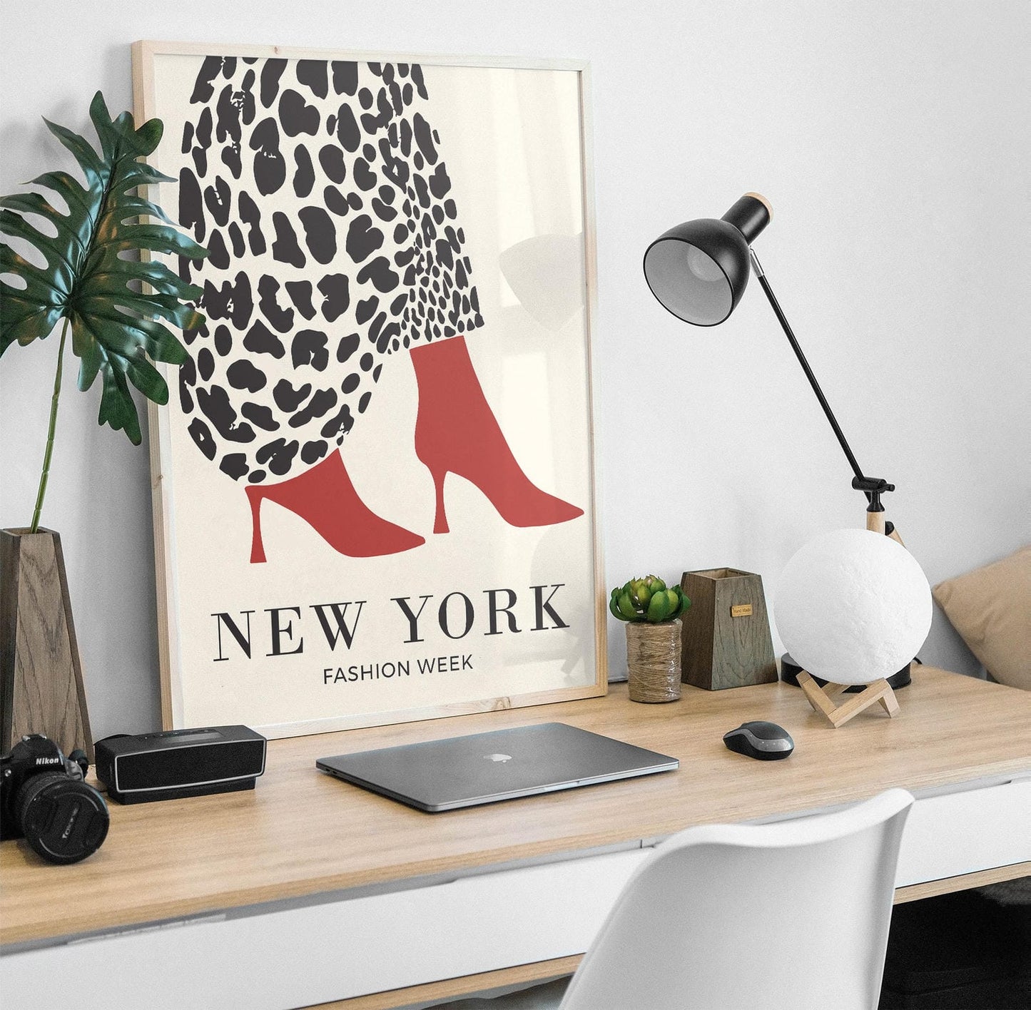 New York Fashion Week Retro Poster