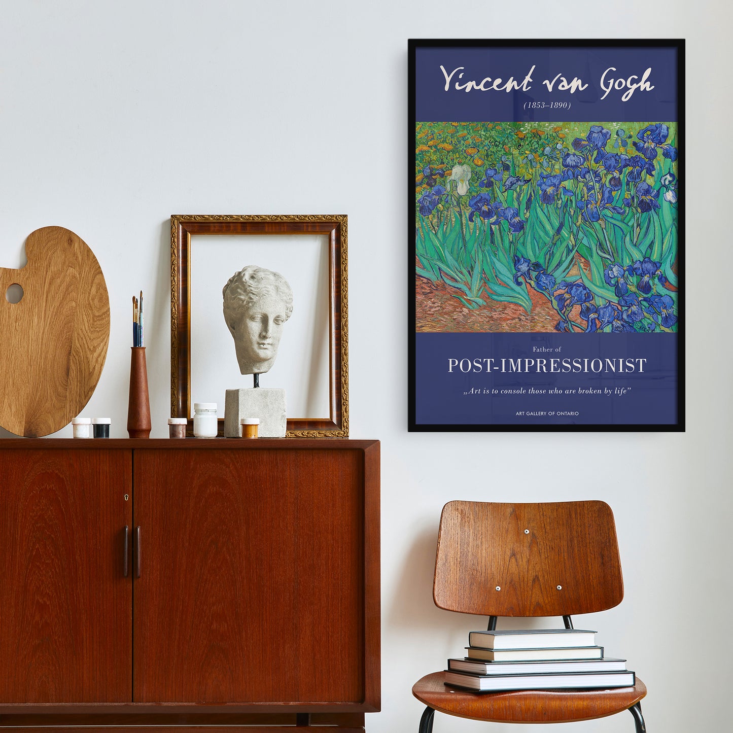 Vincent van Gogh, Irises (1889) Poster