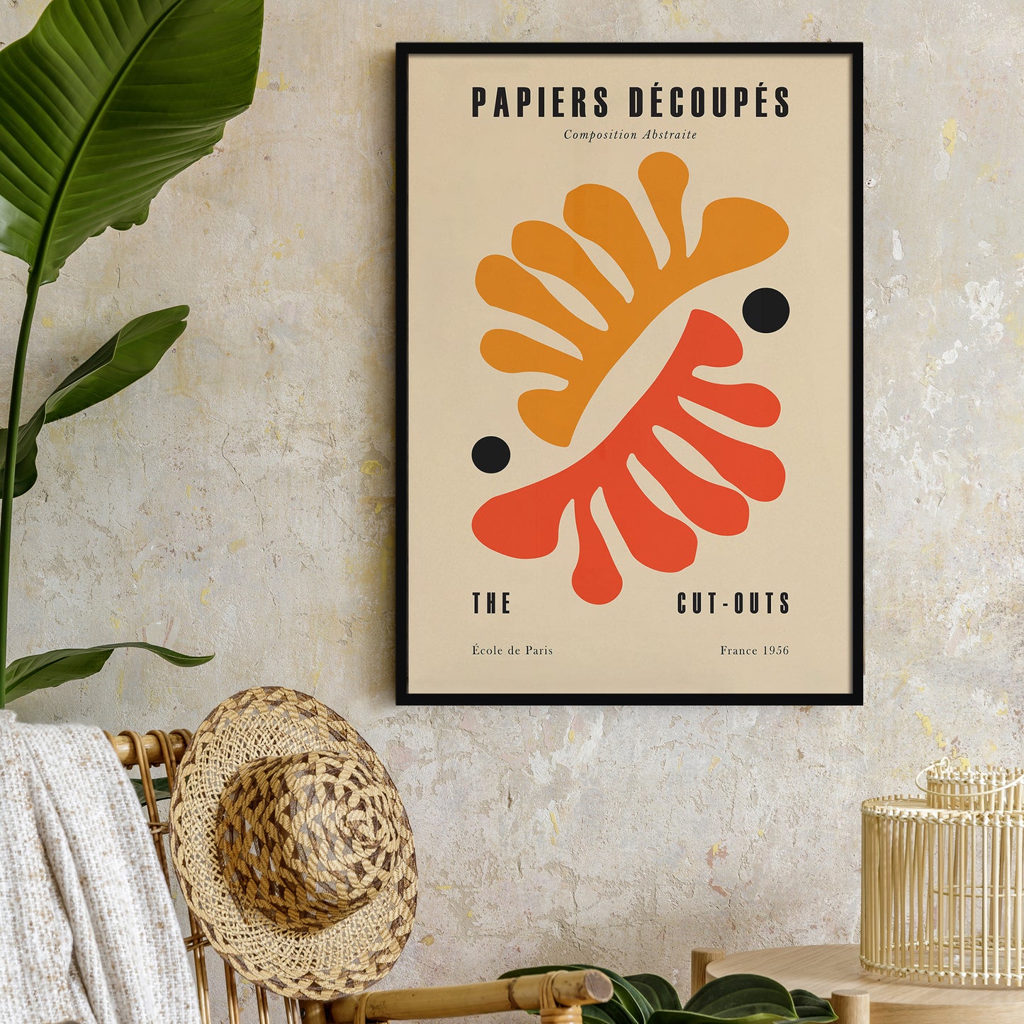 Yellow and Orange Leaves Poster