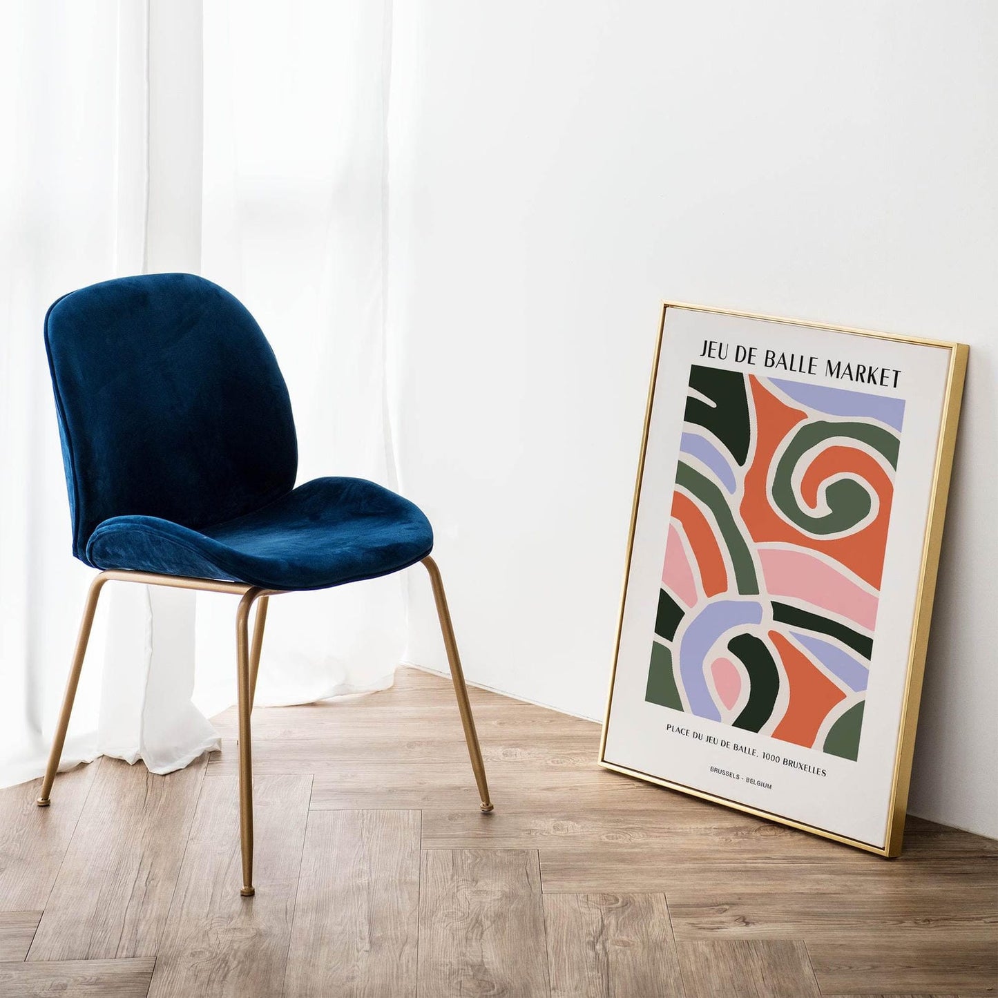 Brussels Flea Market Poster - HypeSheriff Europe